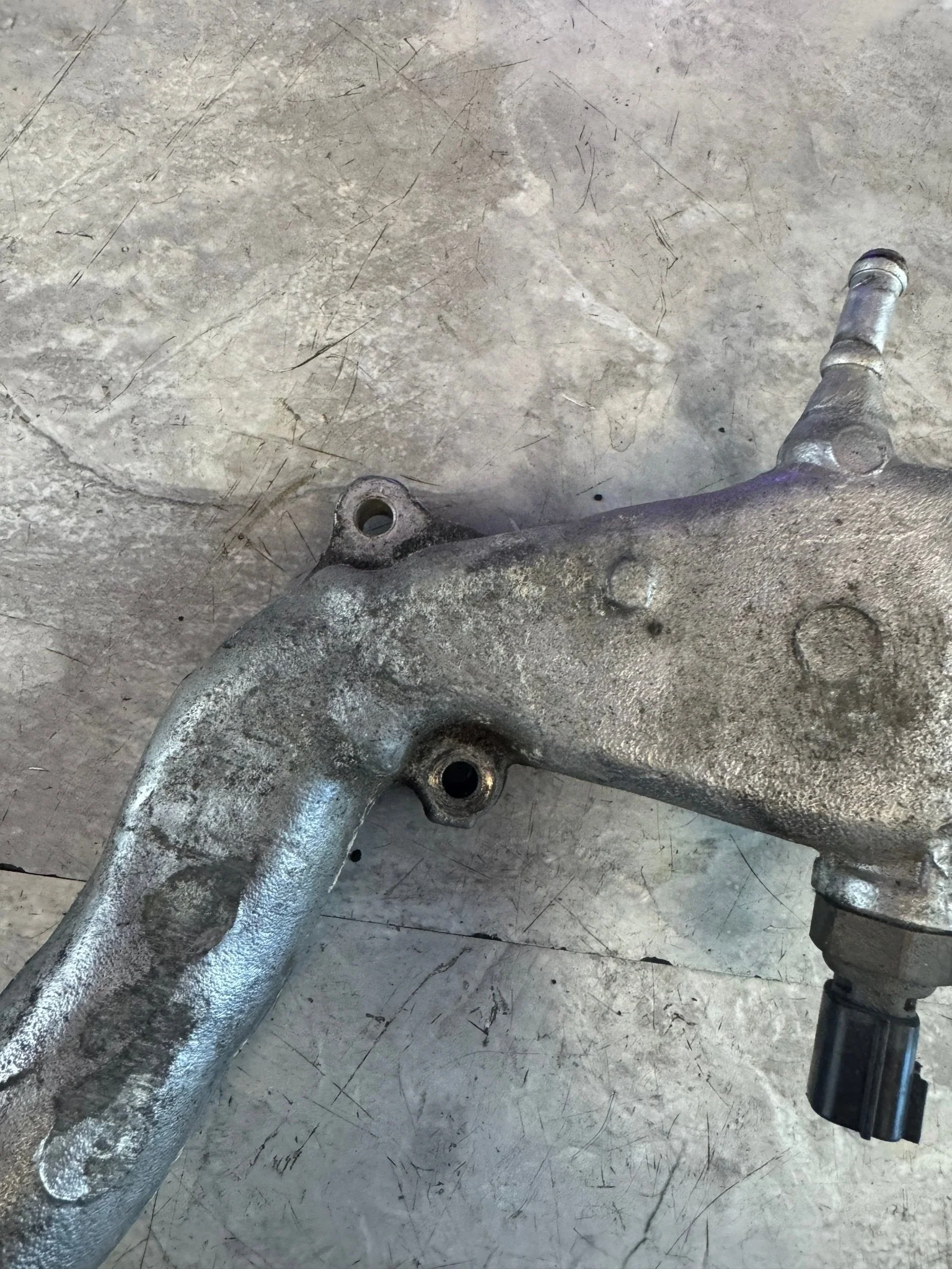 2015-2021 Subaru STi OEM Coolant Crossover Pipe Assembly - Image 4