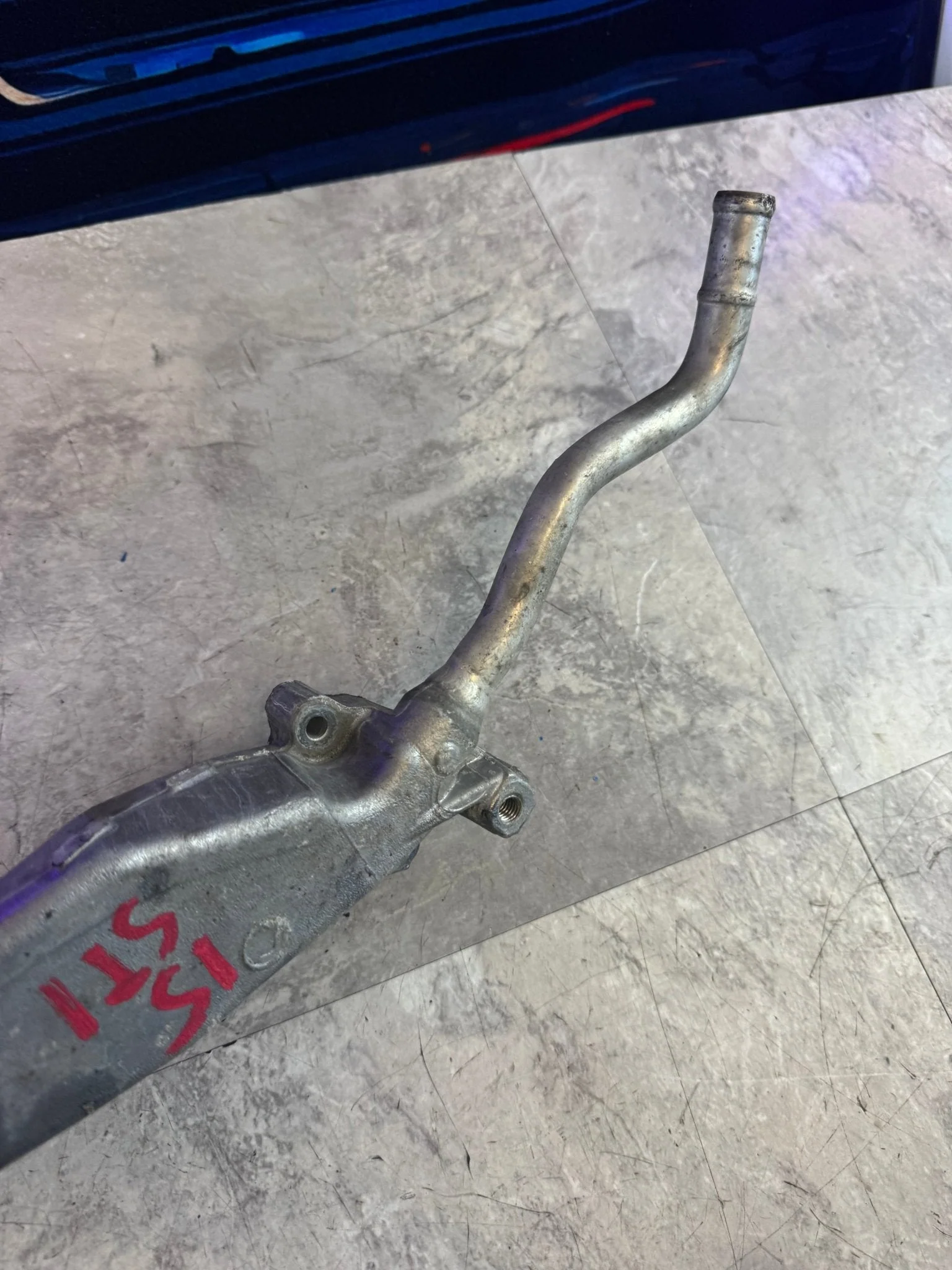 2015-2021 Subaru STi OEM Coolant Crossover Pipe Assembly - Image 5