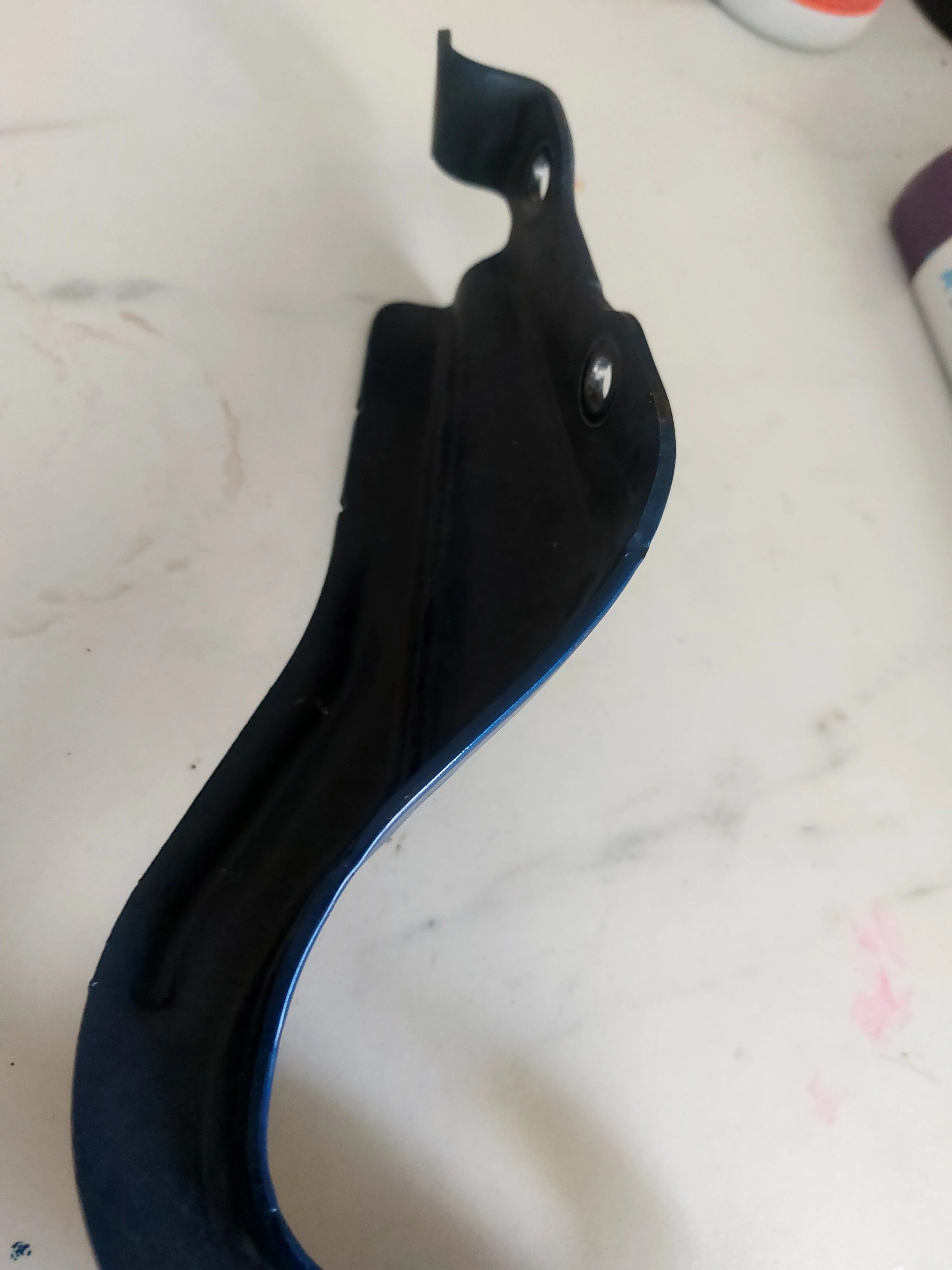 2015-2021 Subaru STi OEM Hood Hinges LH RH Pair Blue J4 - Image 12