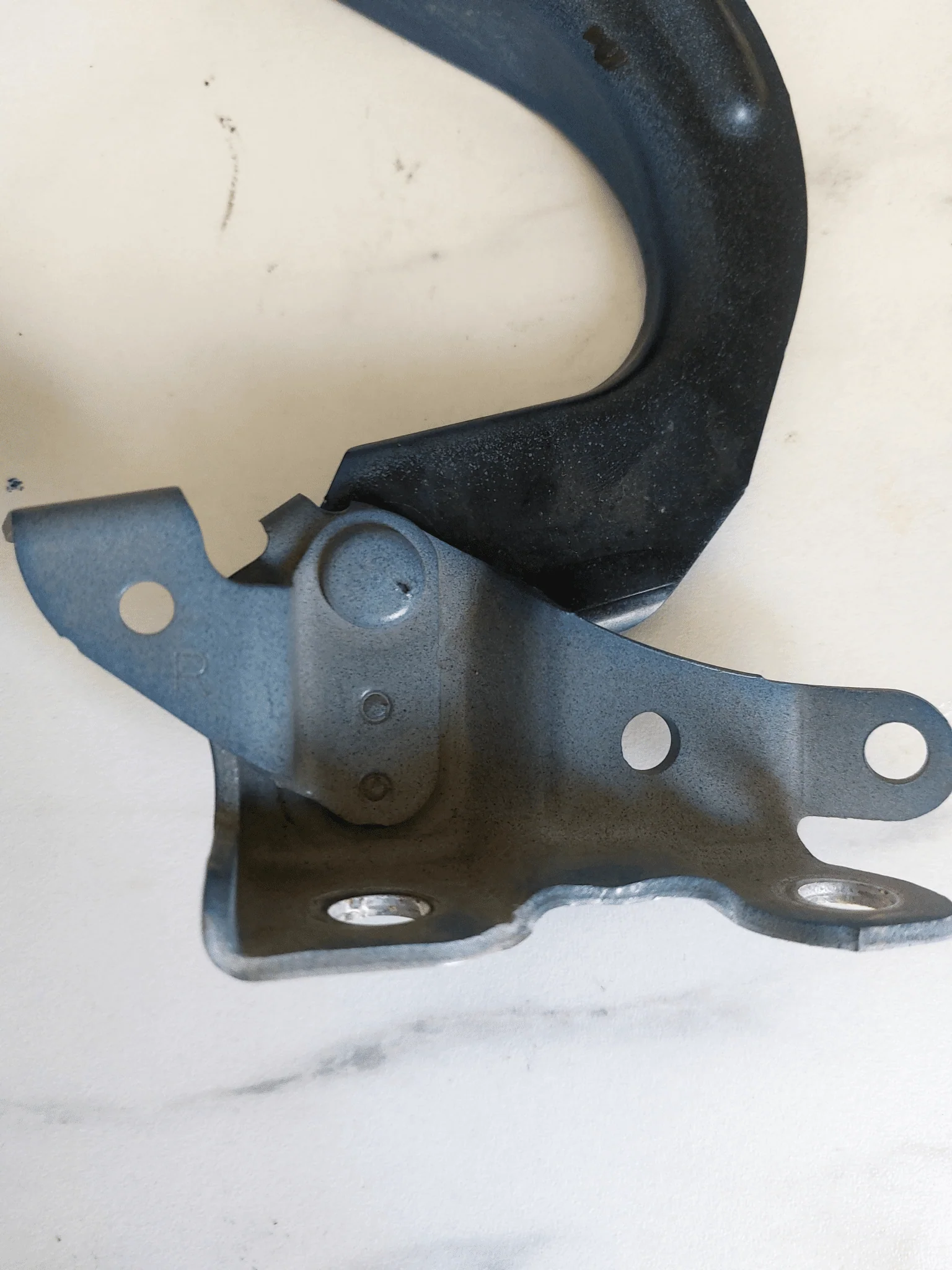 2015-2021 Subaru STi OEM Hood Hinges LH RH Pair Blue J4 - Image 3