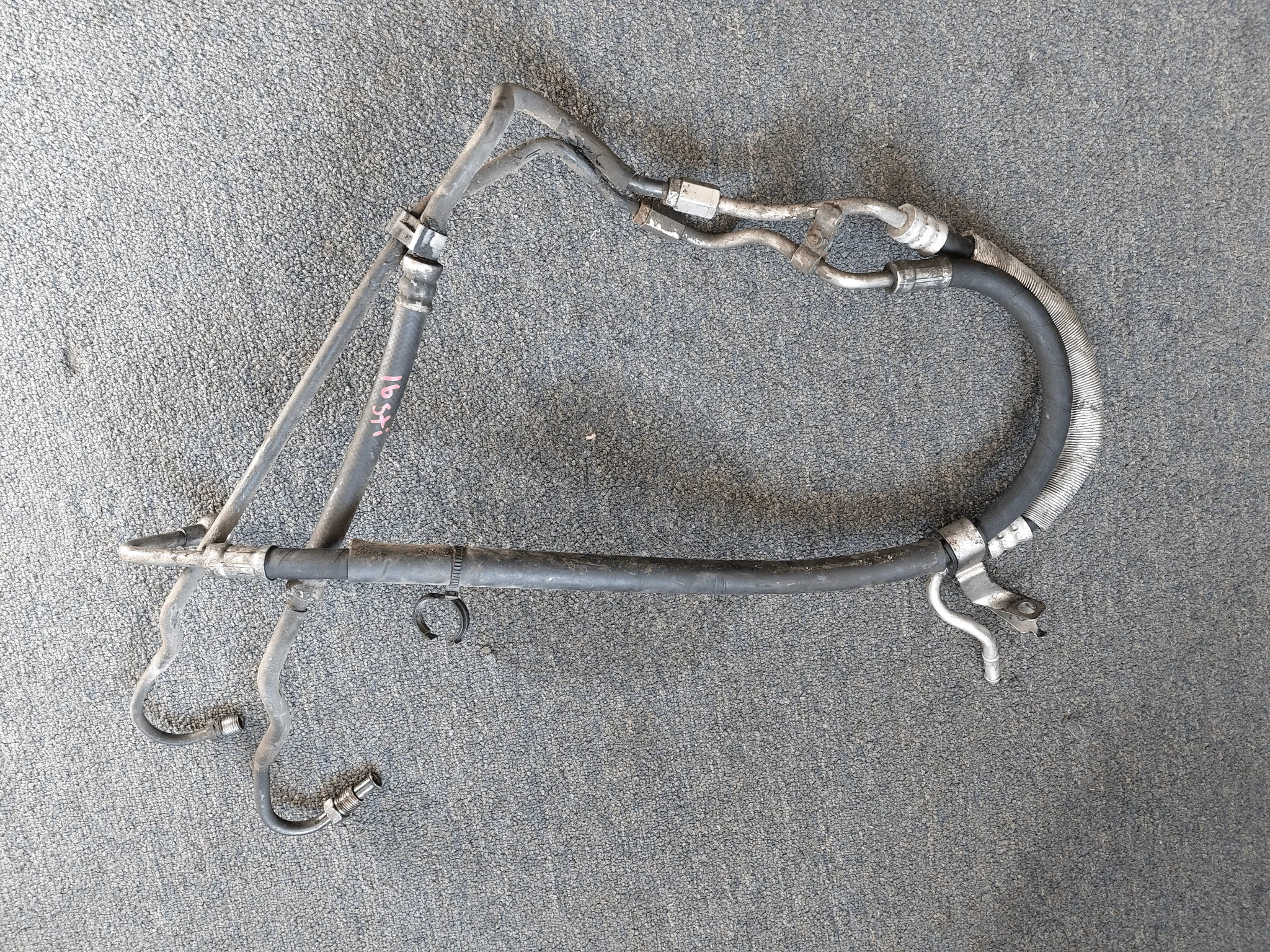 2015-2021 Subaru STi OEM Power Steering Hose Assembly y3 - Image 6