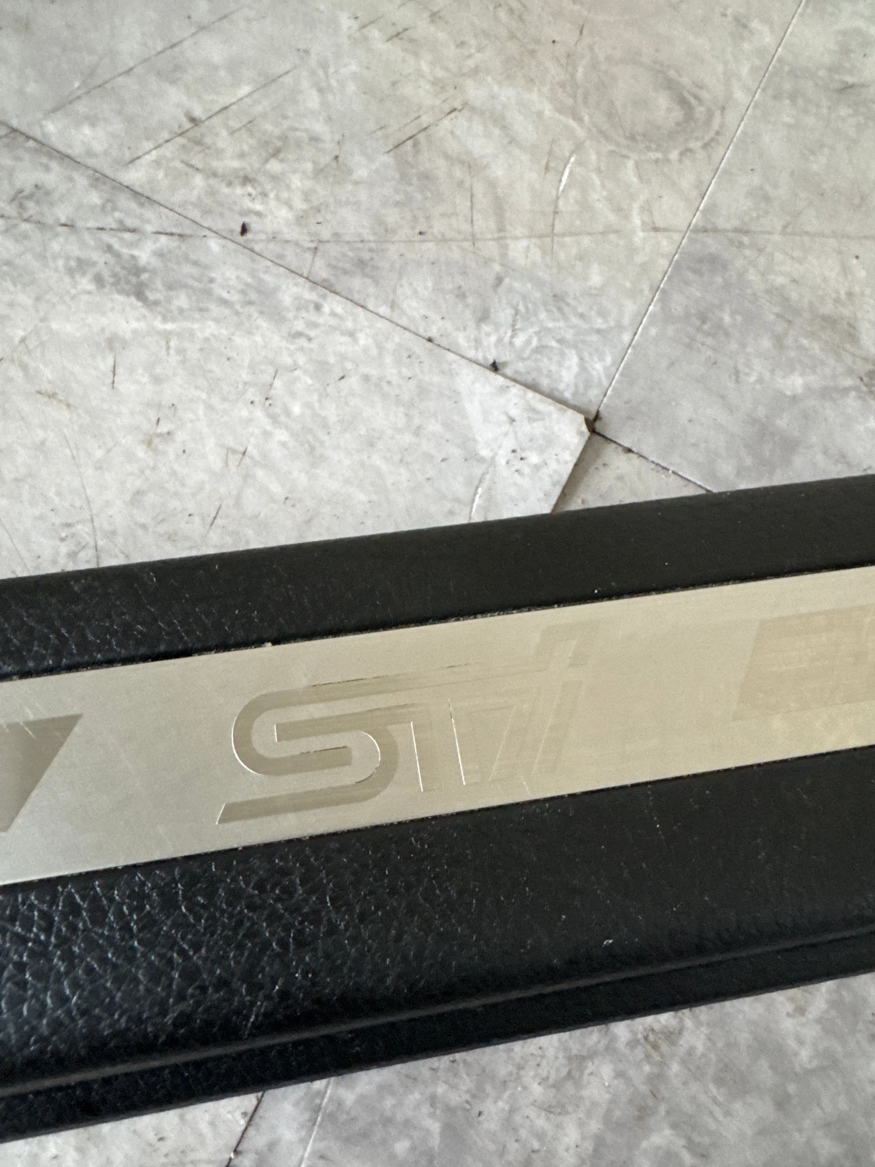 2015-2021 Subaru WRX STi Front OEM Door Sill Trim Set J3 - Image 3