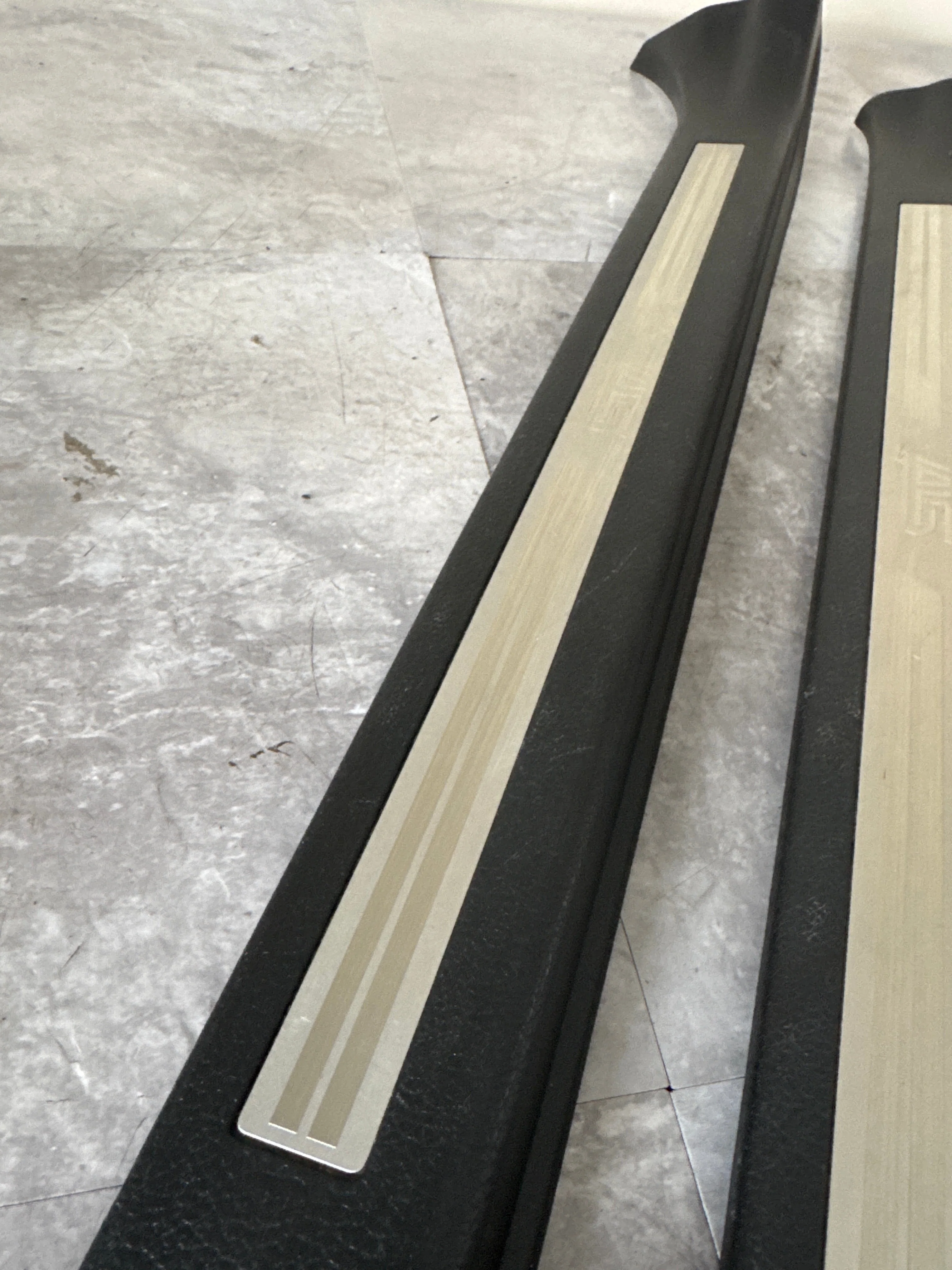 2015-2021 Subaru WRX STi Front OEM Door Sill Trim Set J3 - Image 5