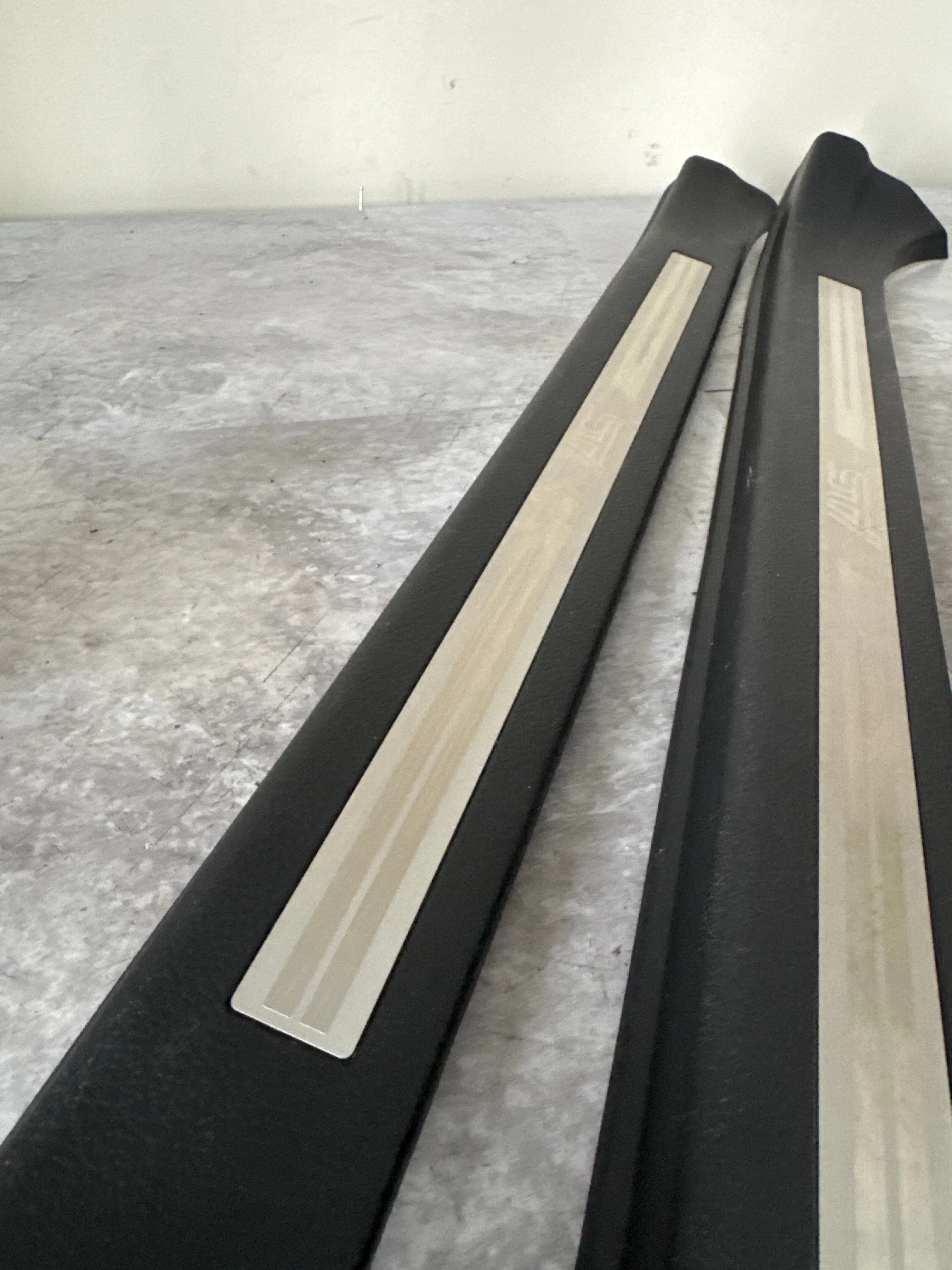 2015-2021 Subaru WRX STi Front OEM Door Sill Trim Set J3 - Image 7