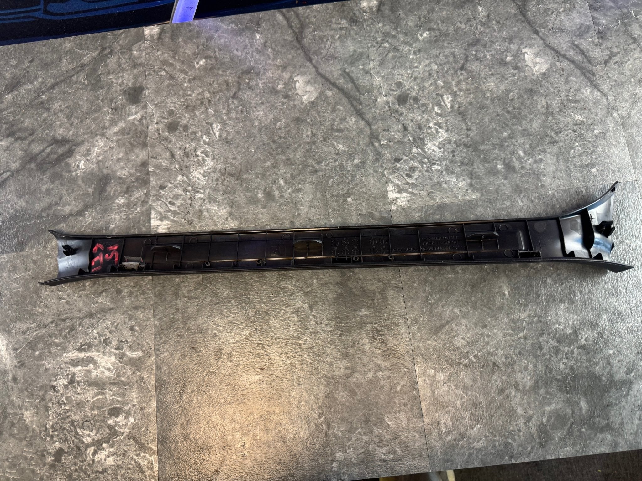 2015-2021 Subaru WRX STi OEM Front Door Sill Trim LH J3 - Image 5