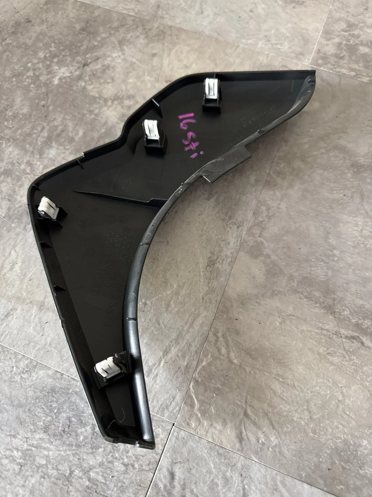 2015-2021 Subaru WRX STi LH Dashboard Panel Cap Instrument Panel Side Cover M3 - Image 3
