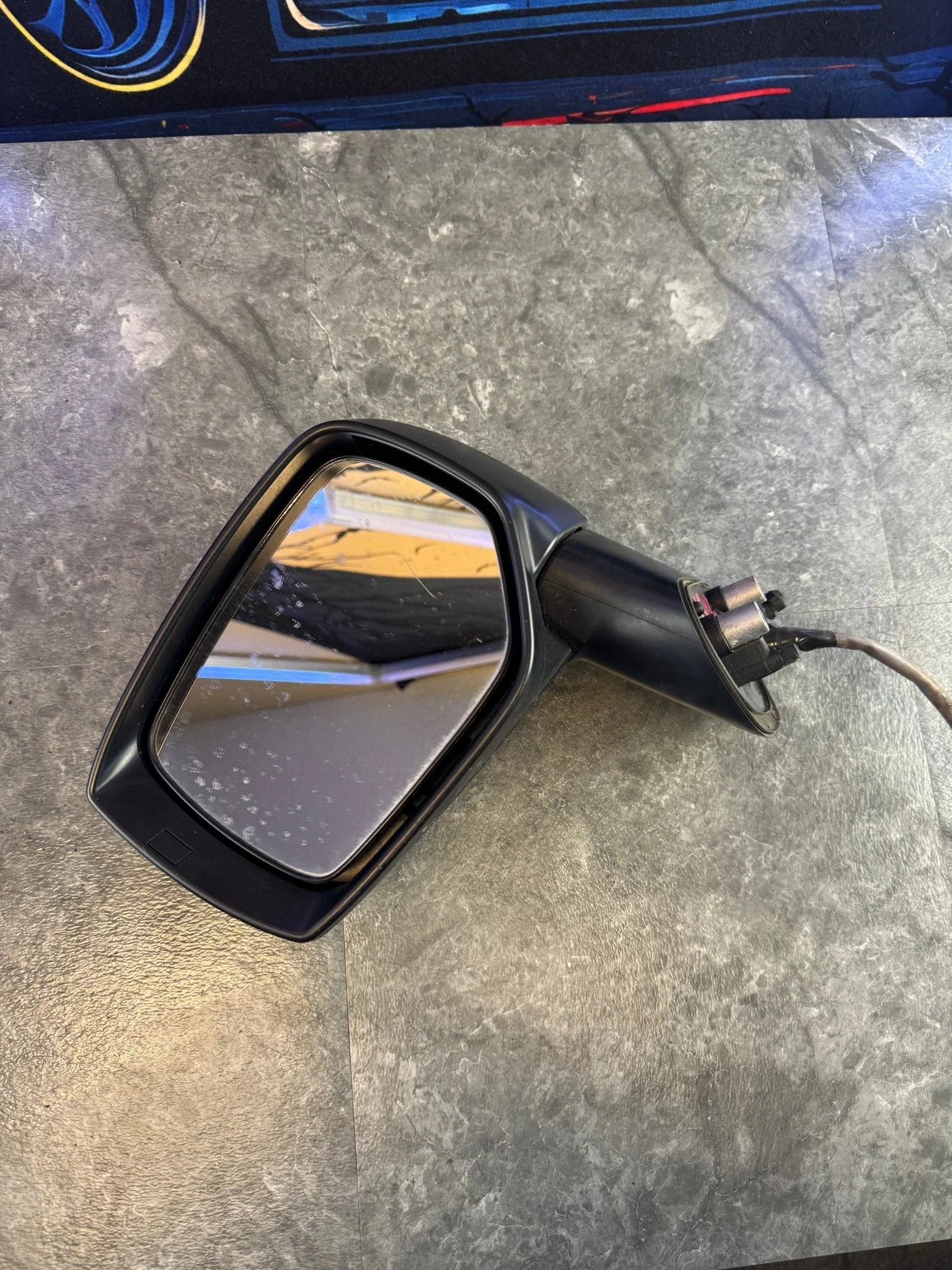 2015-2021 Subaru WRX STi LH OEM Driver Side Mirror Turn Signal Light Lightning Red (C7P) M2 - Image 2