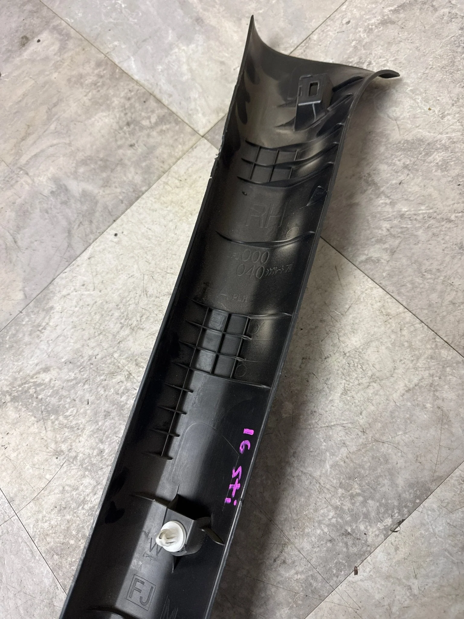 2015-2021 Subaru WRX STi OEM A Pillar Window Pillar RH Passenger F1 - Image 5