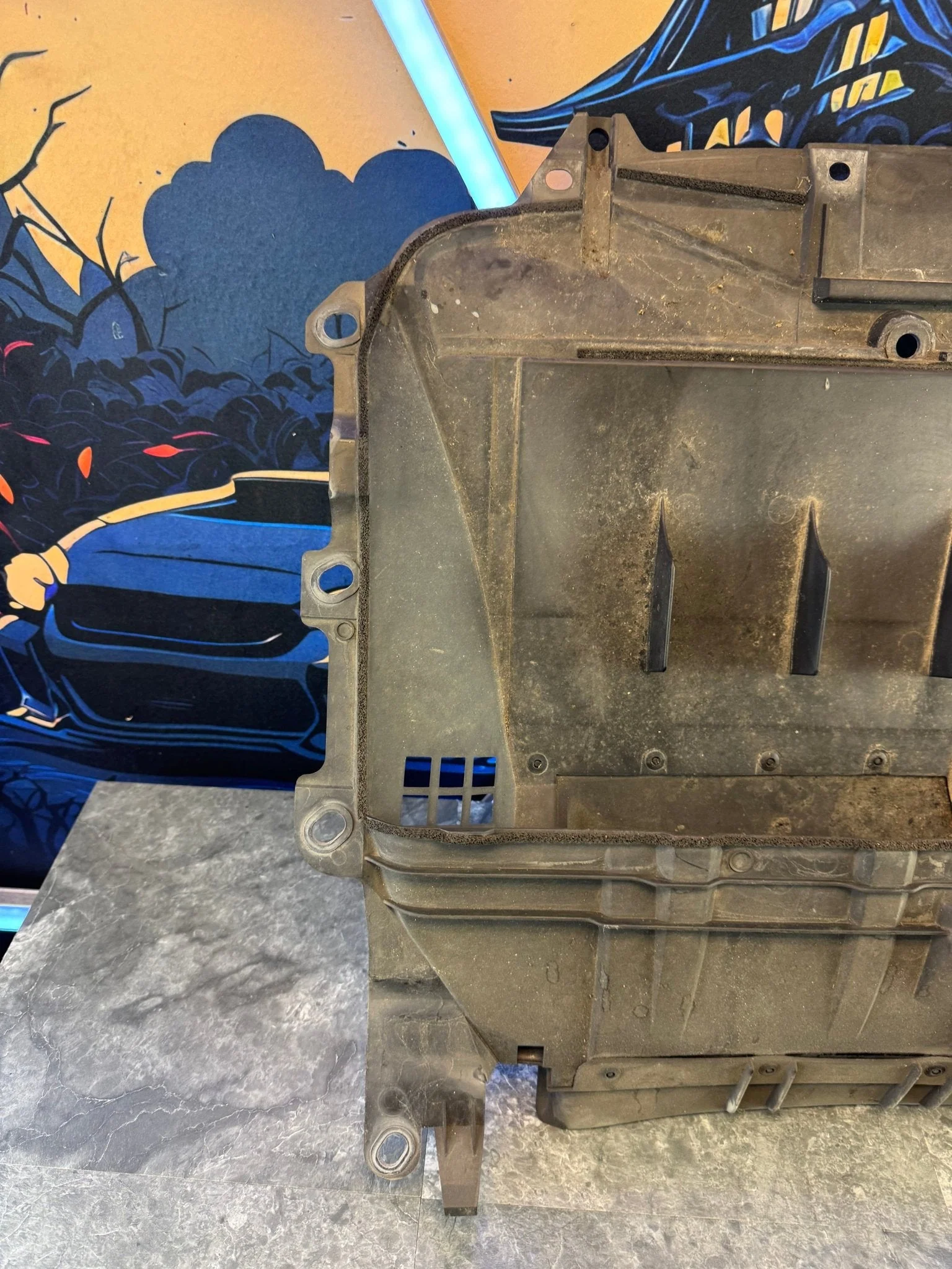2015-2021 Subaru WRX STi OEM Hood Scoop Air Duct Shroud Insert R1 - Image 2