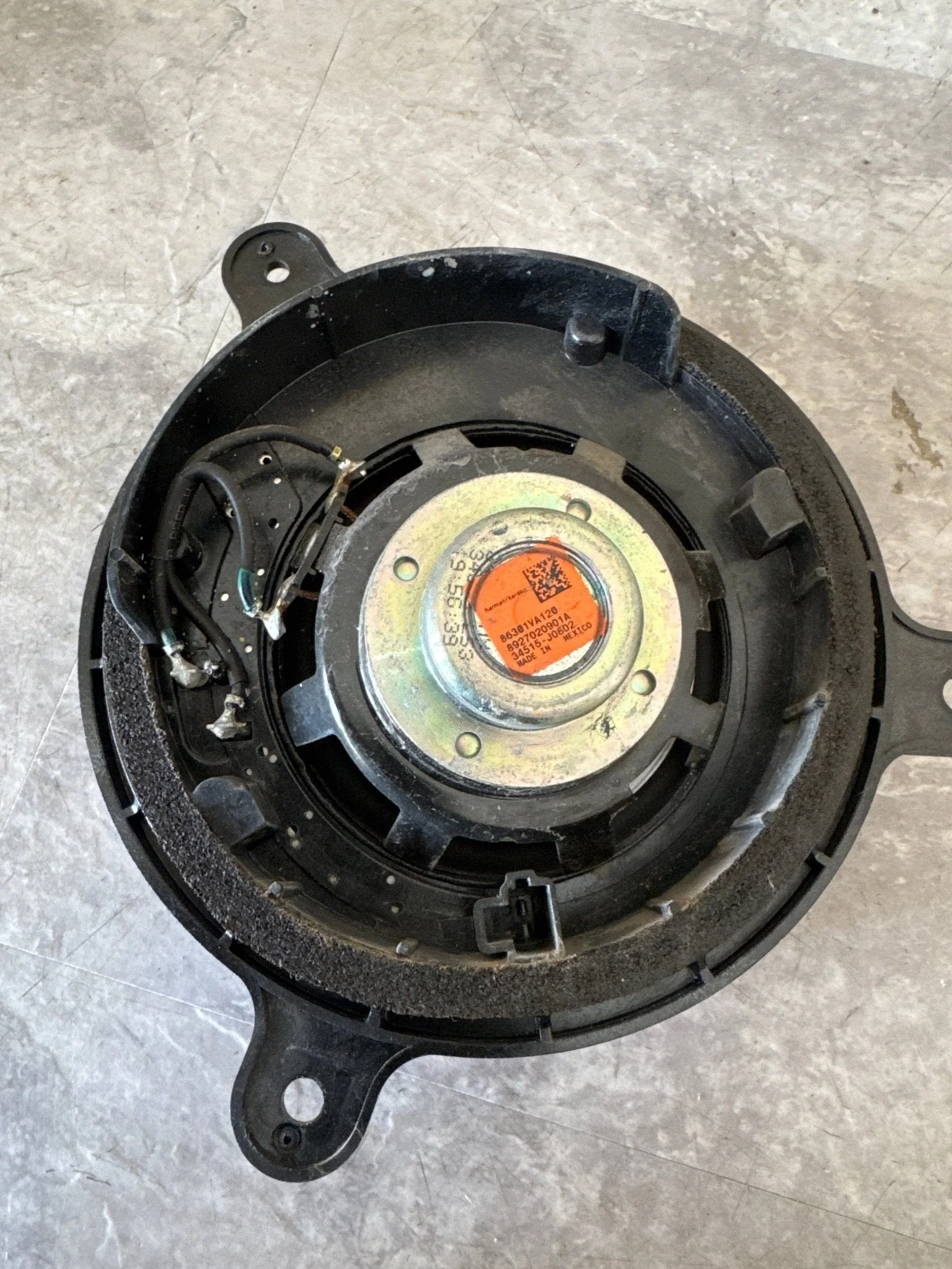 2015-2021 Subaru WRX STi Rear OEM Door Speaker J2 - Image 4