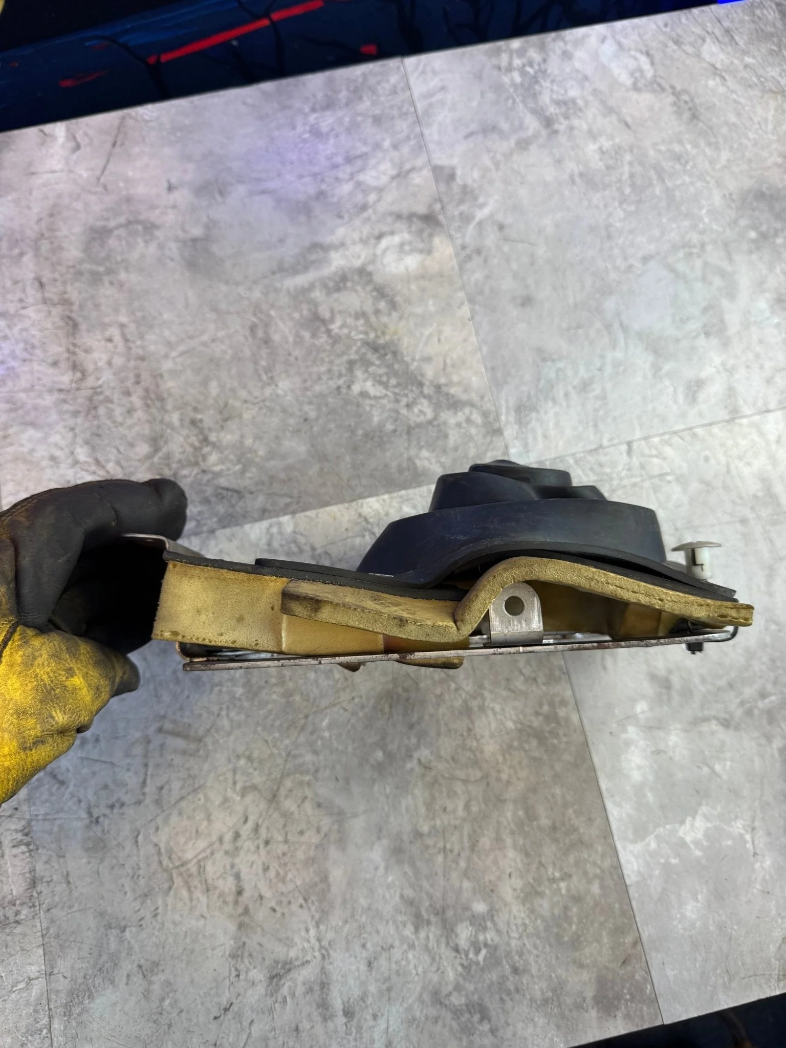 2015-2021 Subaru WRX STi Rubber Shifter Boot Cover Foam Shift Transmission With Brace (3) R2 - Image 3