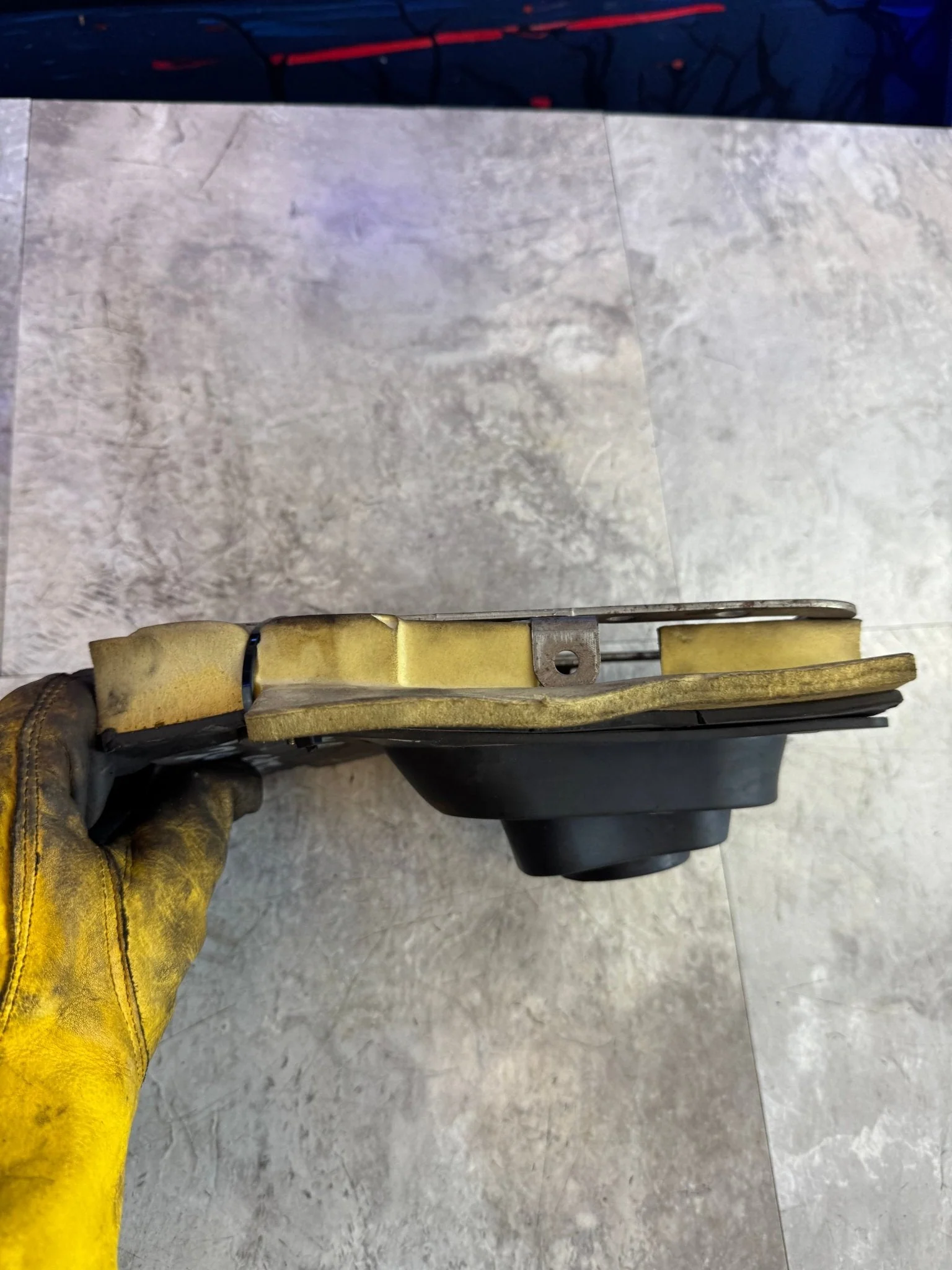 2015-2021 Subaru WRX STi Rubber Shifter Boot Cover Foam Shift Transmission With Brace (3) R2 - Image 4