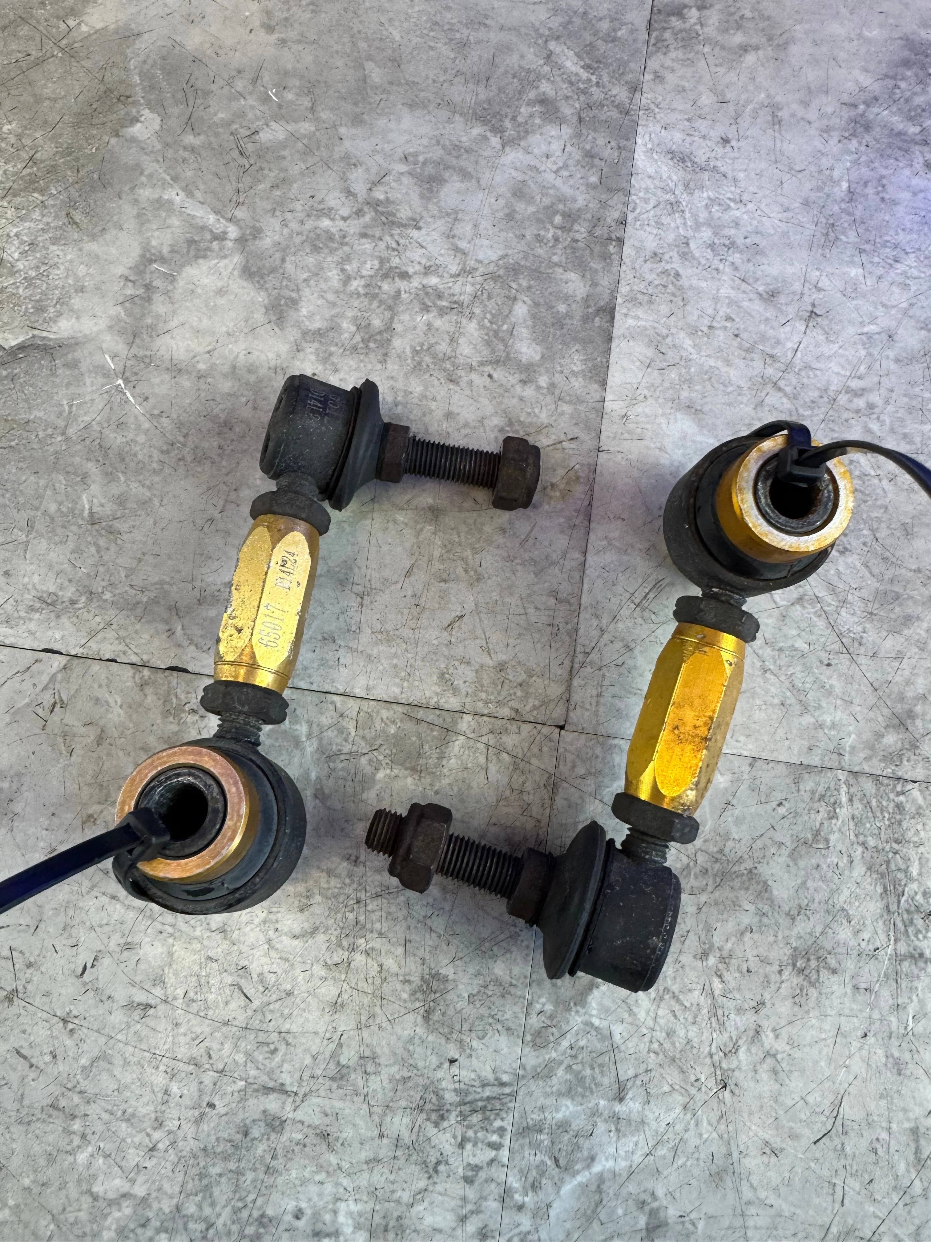 2015-2021 Subaru WRX STi Whiteline Swaybar End Links Set Of Two N4 - Image 2