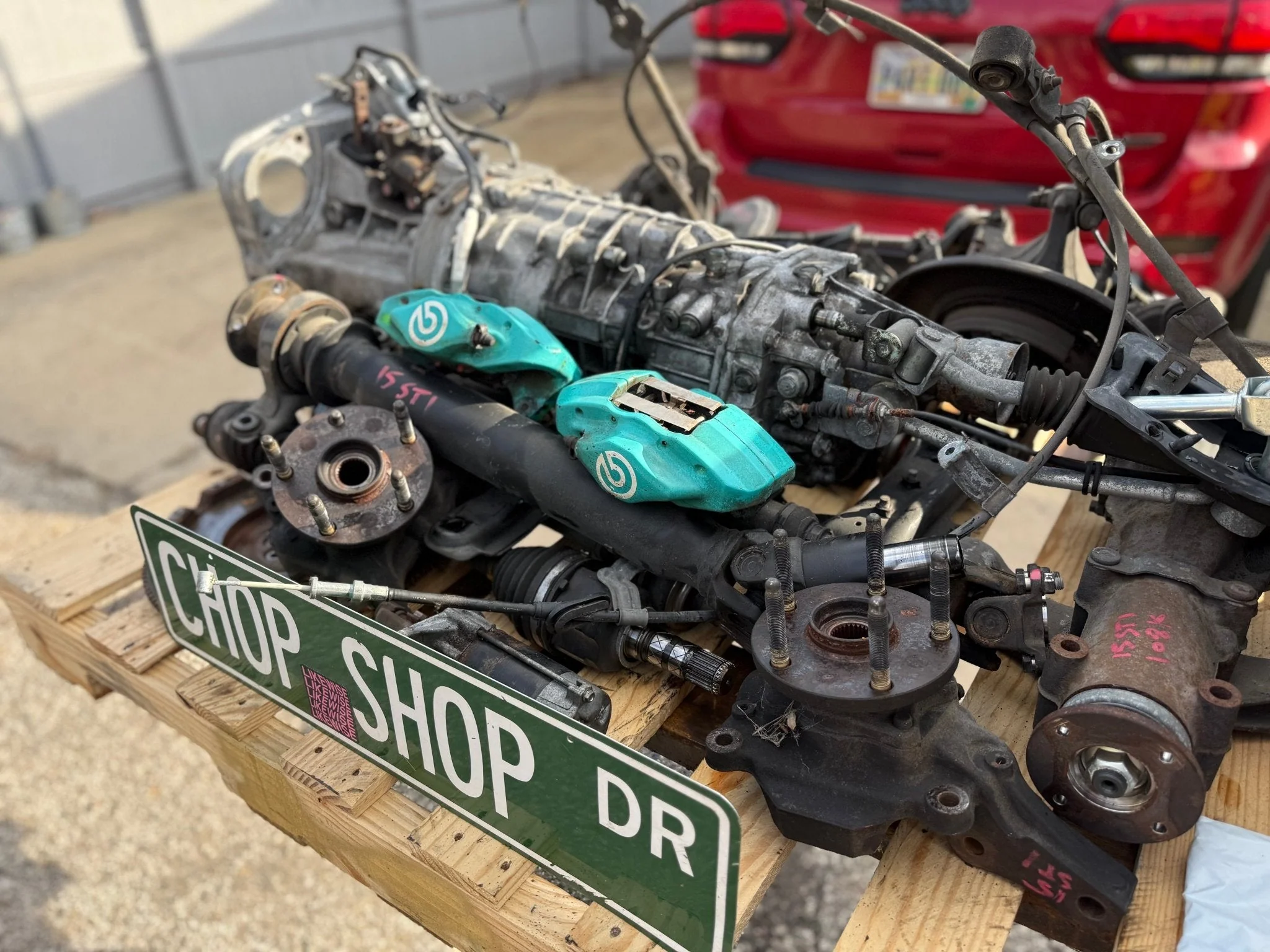 2015 USDM Subaru STi 6 Speed Manual Transmission Swap 08-14 WRX w/ Rear Brembos