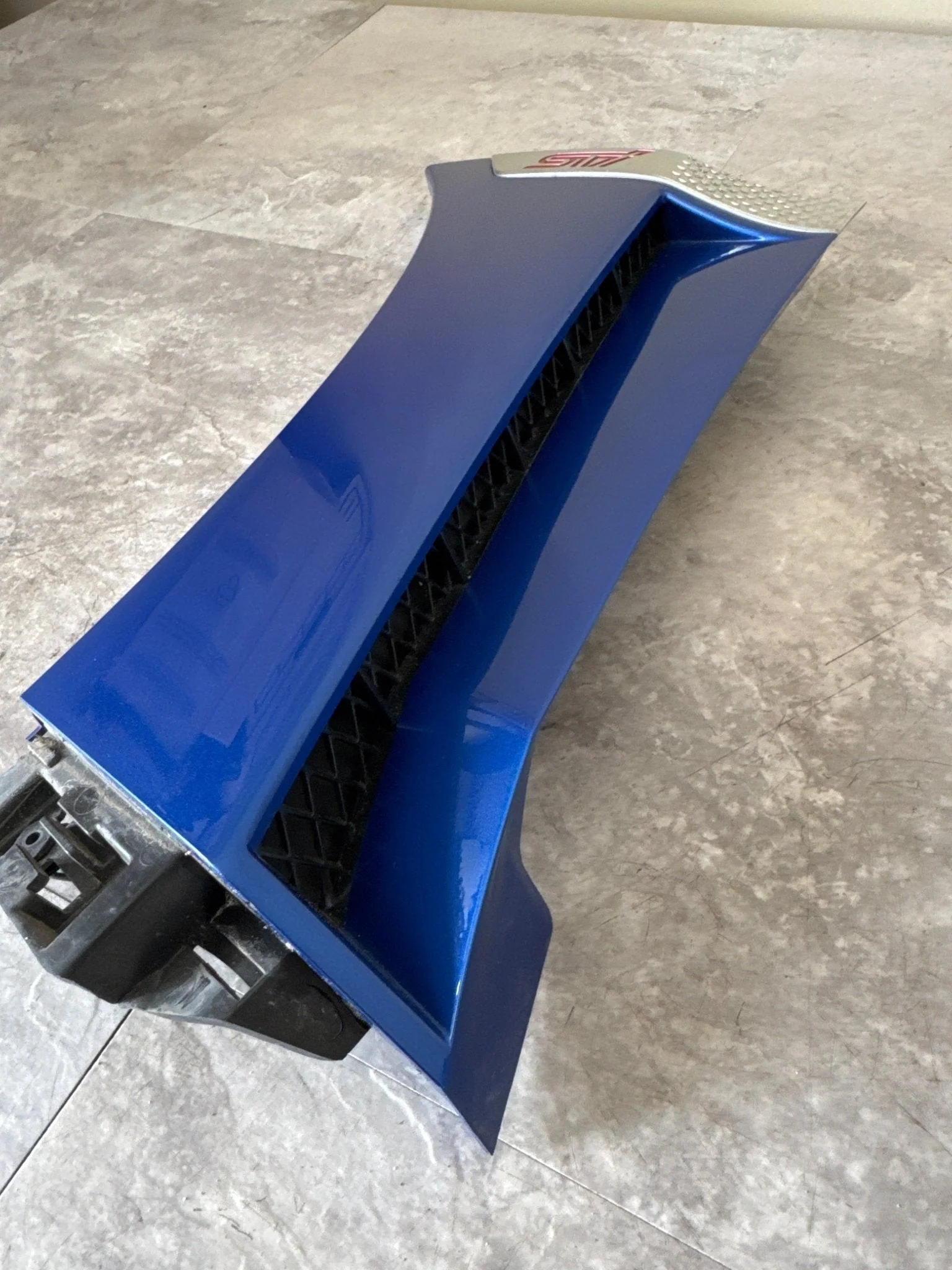 2019-2021 Subaru WRX STi Left OEM LH Fender Molding (K7X Blue) WRB J3 - Image 3