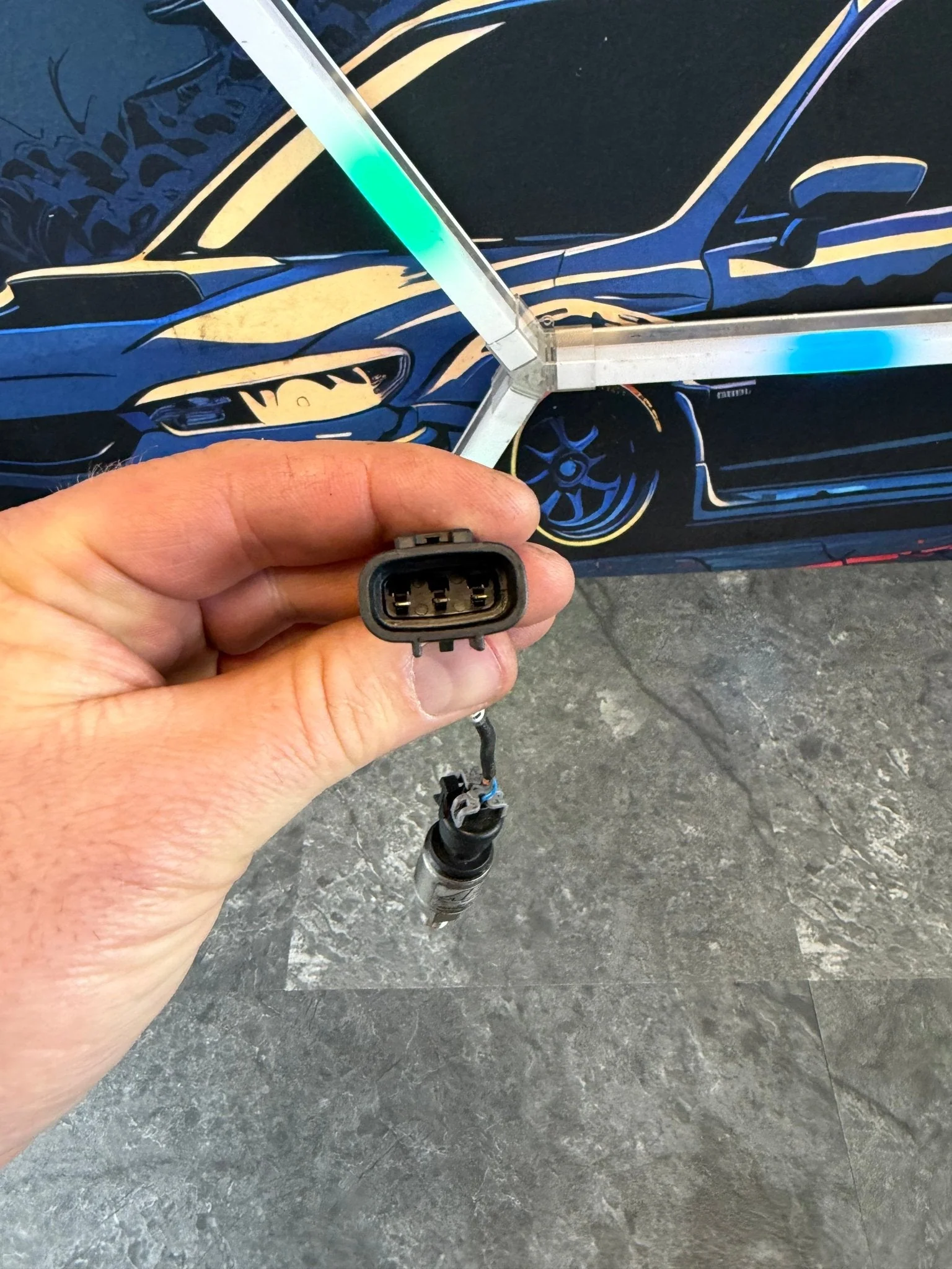 AEM 5 BAR MAP 72 Psi Sensor w/ I Wire PnP Wiring Adapter Subaru STi Turbo WRX - Image 3