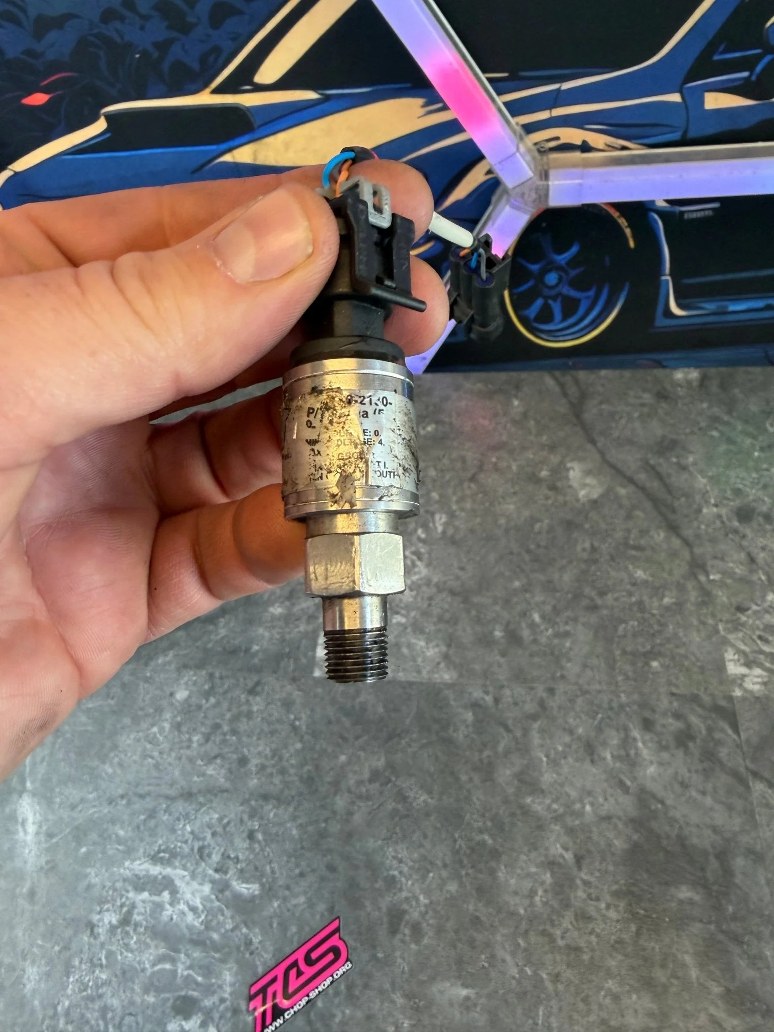 AEM 5 BAR MAP 72 Psi Sensor w/ I Wire PnP Wiring Adapter Subaru STi Turbo WRX - Image 4