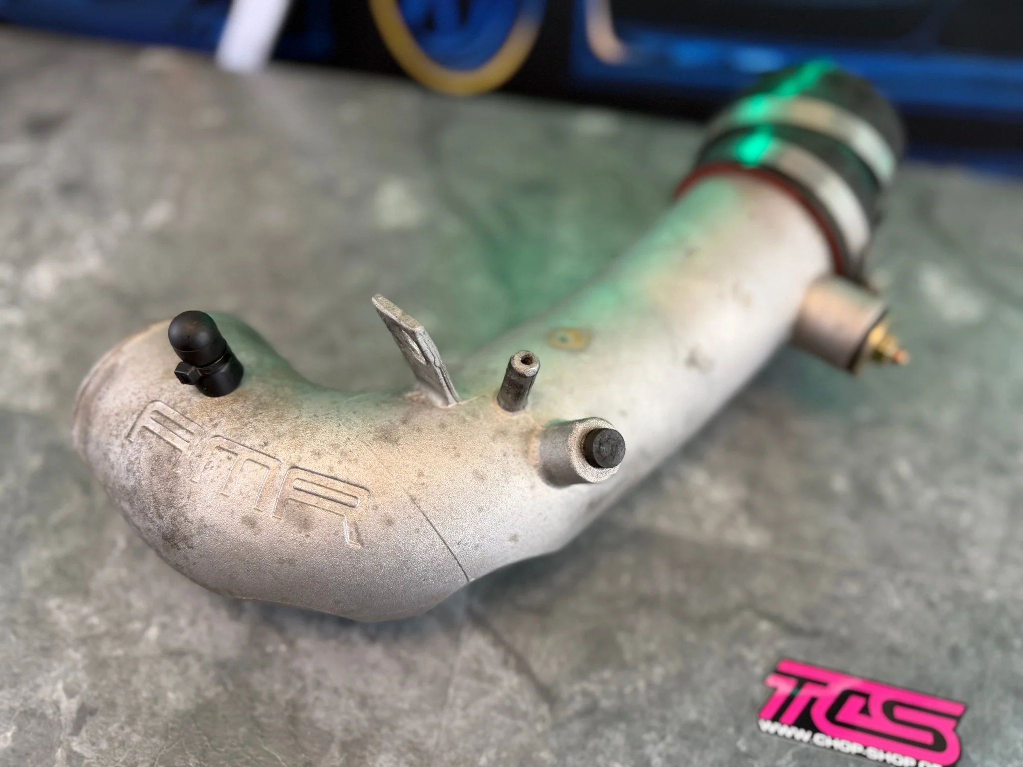 AMR Hard Cast Turbo Inlet for Subaru STi WRX 3” Offset Coupler EJ257 - Image 6