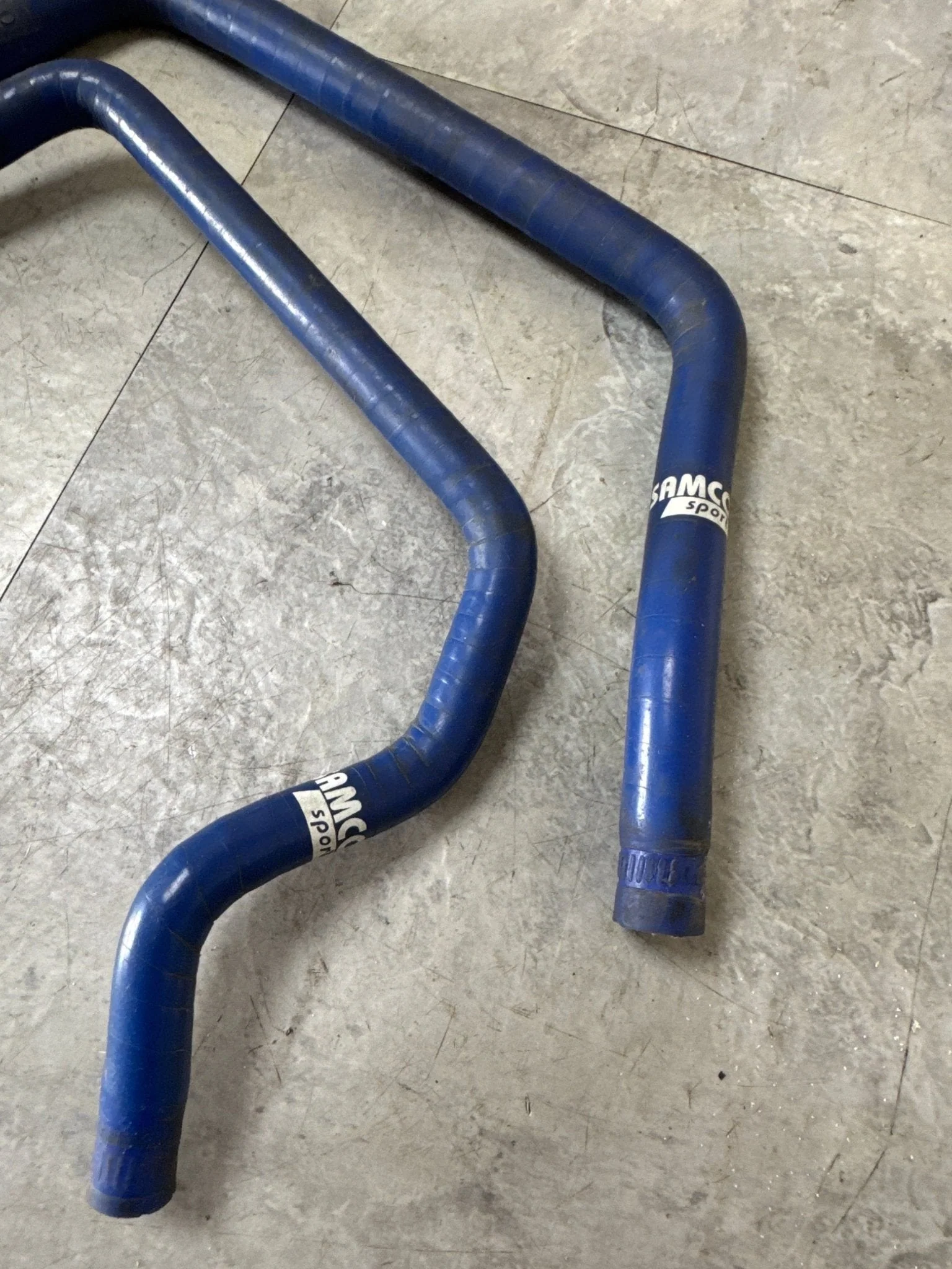 2001-2005 Subaru Impreza WRX Blue Samco Incomplete Silicone Ancillary Hose Kit (2/7) (2) G3 - Image 3