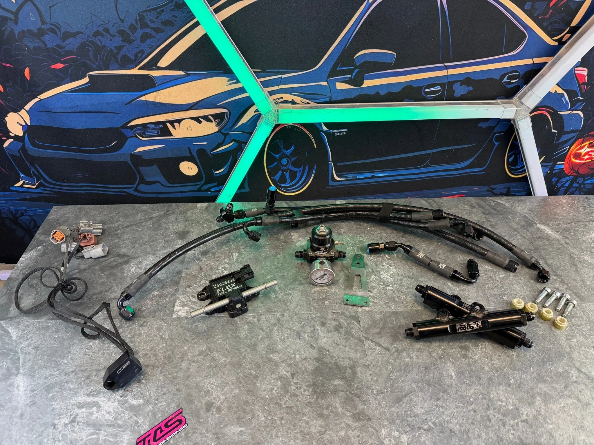 Bolt-on Under Hood Fuel System Kit E85 Cobb Zeitronics IAG Areomotive Subaru STi WRX - Image 5