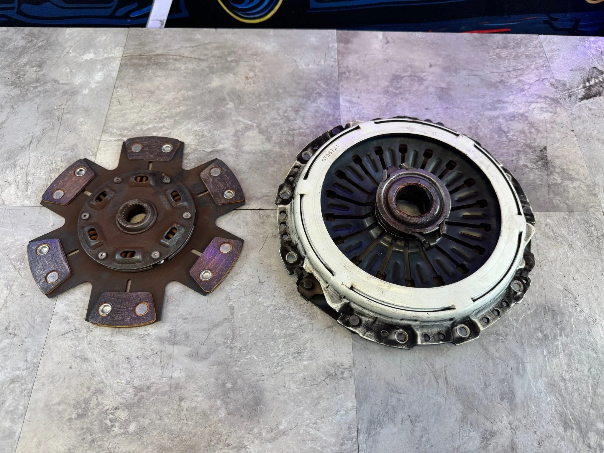 Subaru STi Clutchmax Stage 3 6-puck Clutch Six Speed