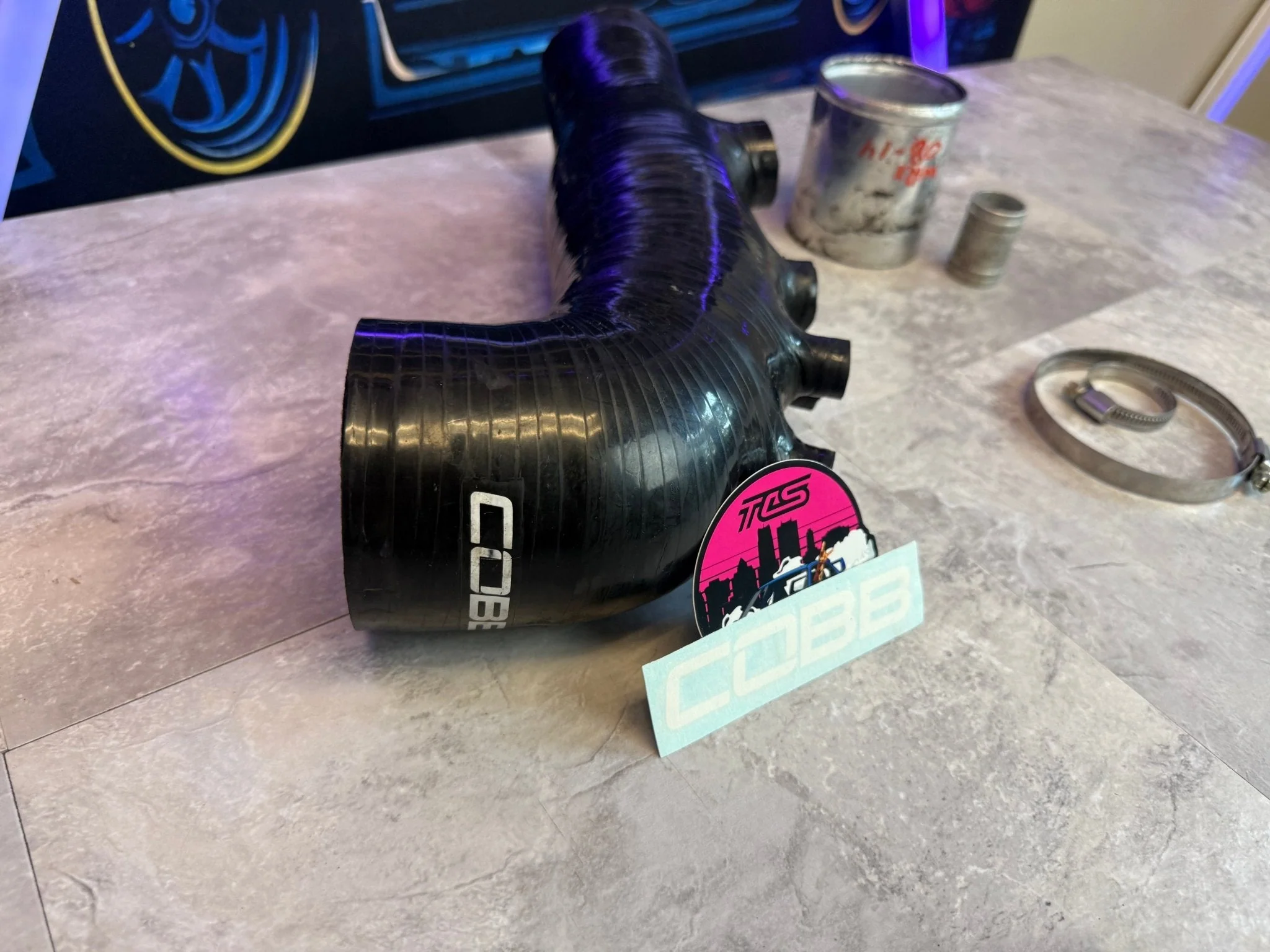 2008-2014 Subaru WRX Legacy Forester Cobb Tuning Silicone Turbo Inlet 2.4” GT XT - Image 4