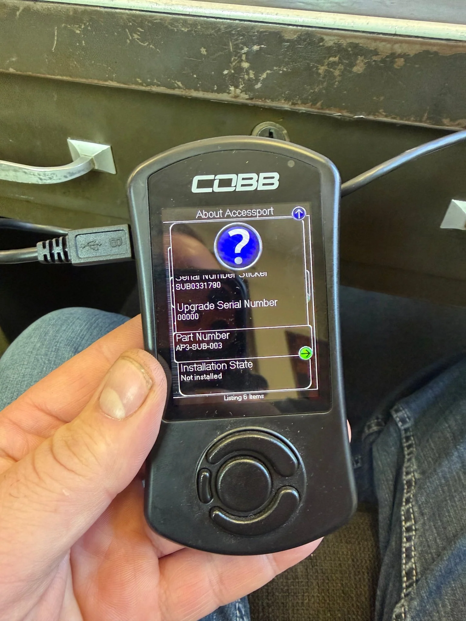 COBB TUNING sub 003 sub003 accessport tuner 2008-2014 Subaru wrx and STi UN MARRIED - Image 5