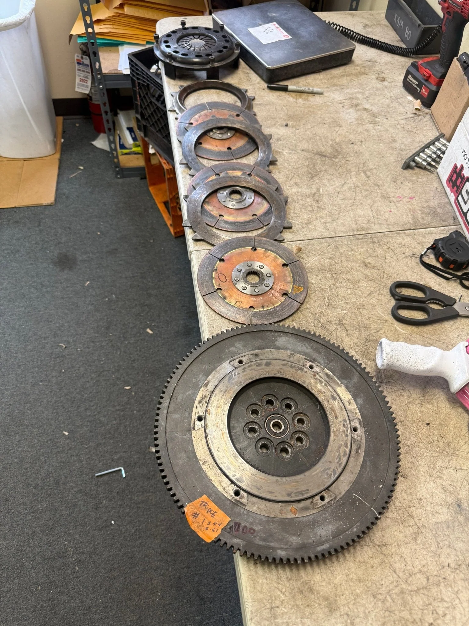 2004-2021 Subaru STi COMP Triple Clutch Kit Competition Flywheel Six Speed - Image 6