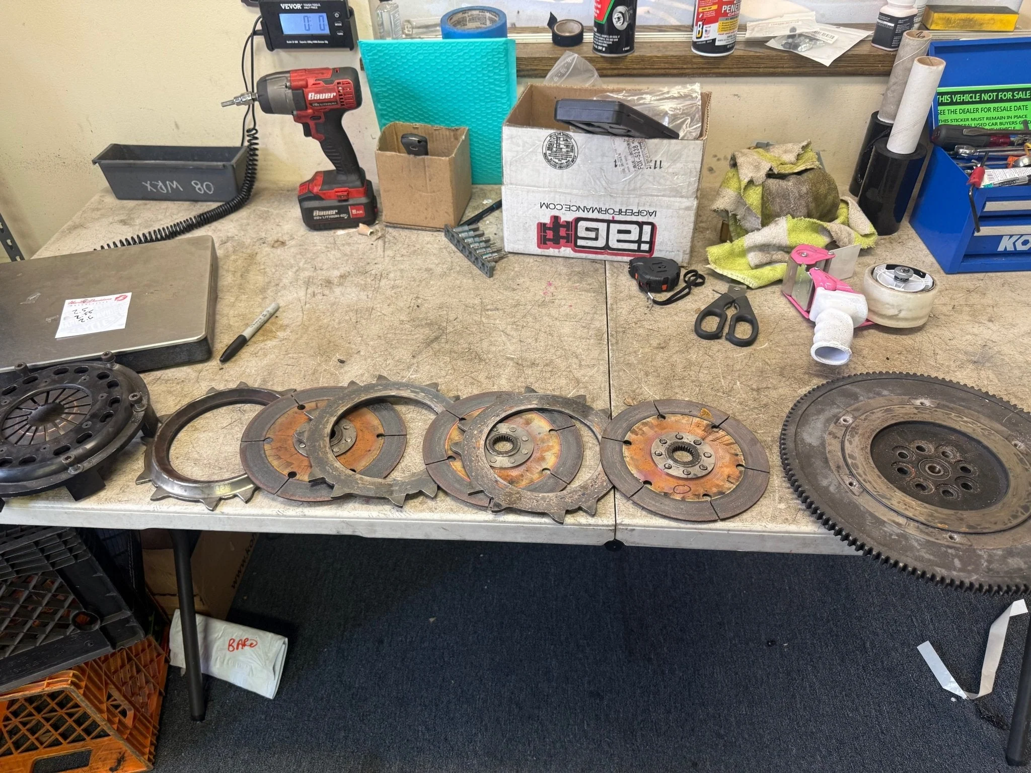 2004-2021 Subaru STi COMP Triple Clutch Kit Competition Flywheel Six Speed - Image 7