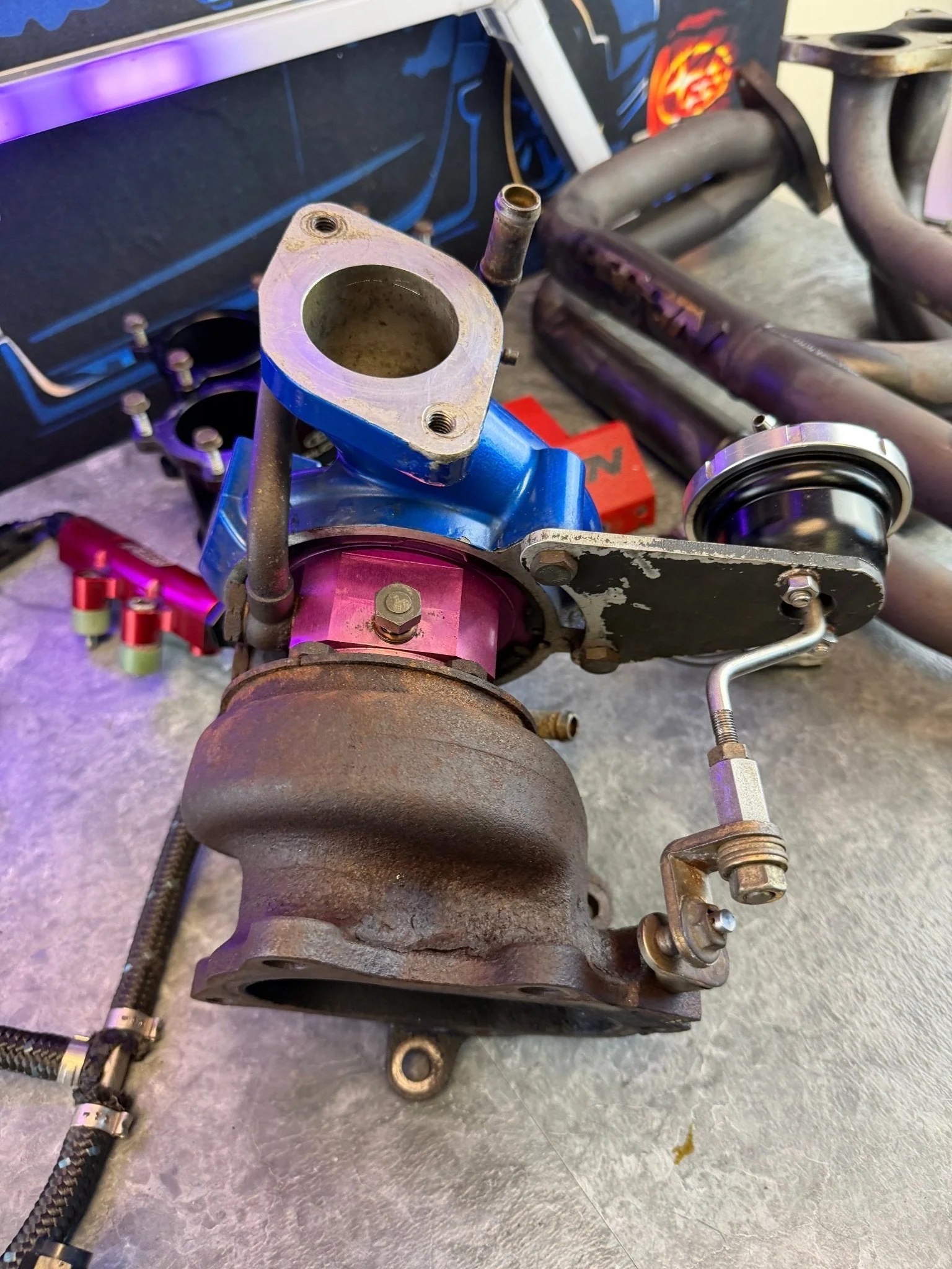 Comp Triplex Triple Ball Bearing Subaru WRX/STi Turbo Billet Turbosmart 75 IWG - Image 3