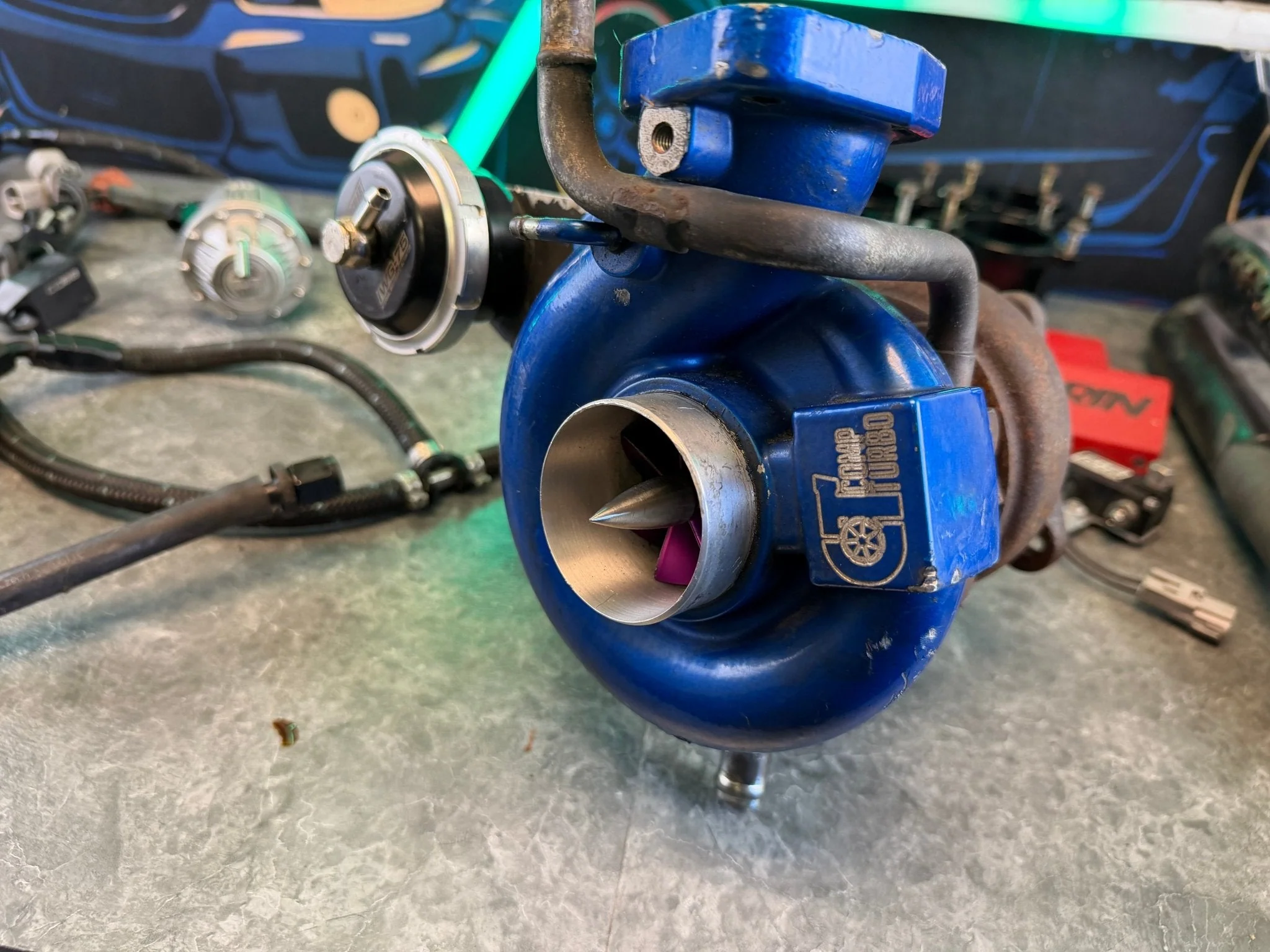 Comp Triplex Triple Ball Bearing Subaru WRX/STi Turbo Billet Turbosmart 75 IWG - Image 6