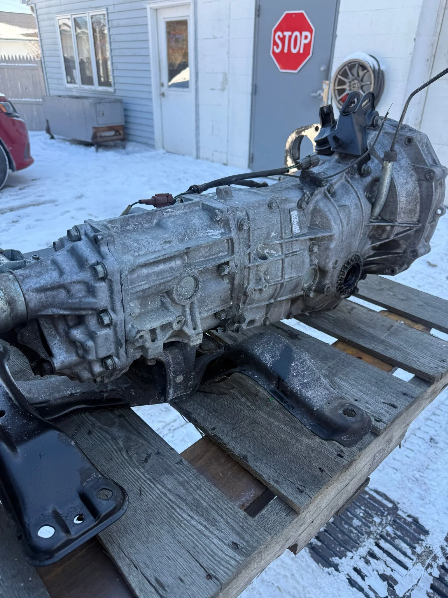 LKQ 2008-2014 Subaru WRX OEM 3.9 Manual AWD Five 5 Speed Gearbox Trans Transmission & r160 differential - Image 4