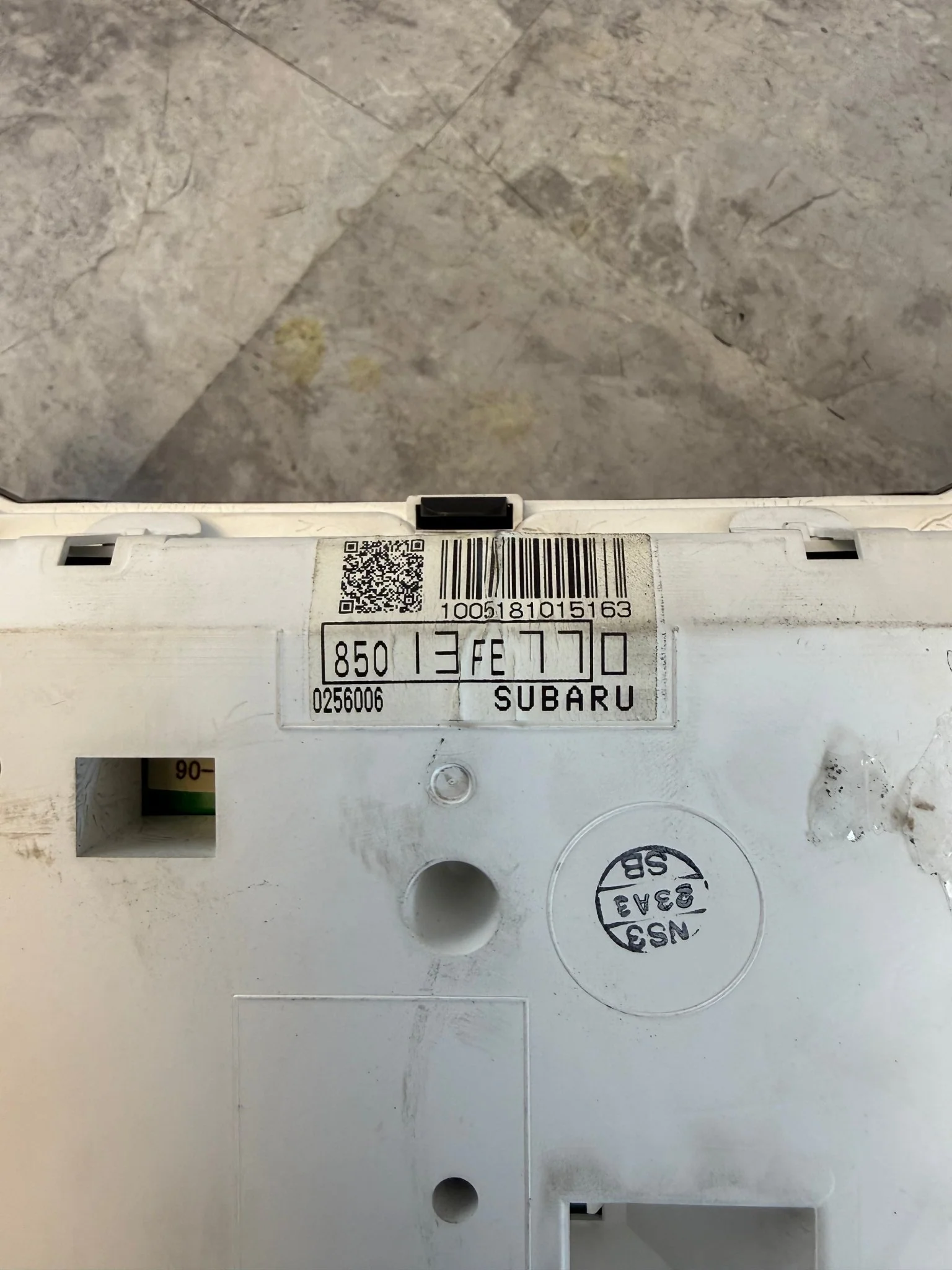OEM STi gauge cluster 2004 Subaru w/ dccd & opening ceromony & shift Indicator ( wrx swap ) - Image 4