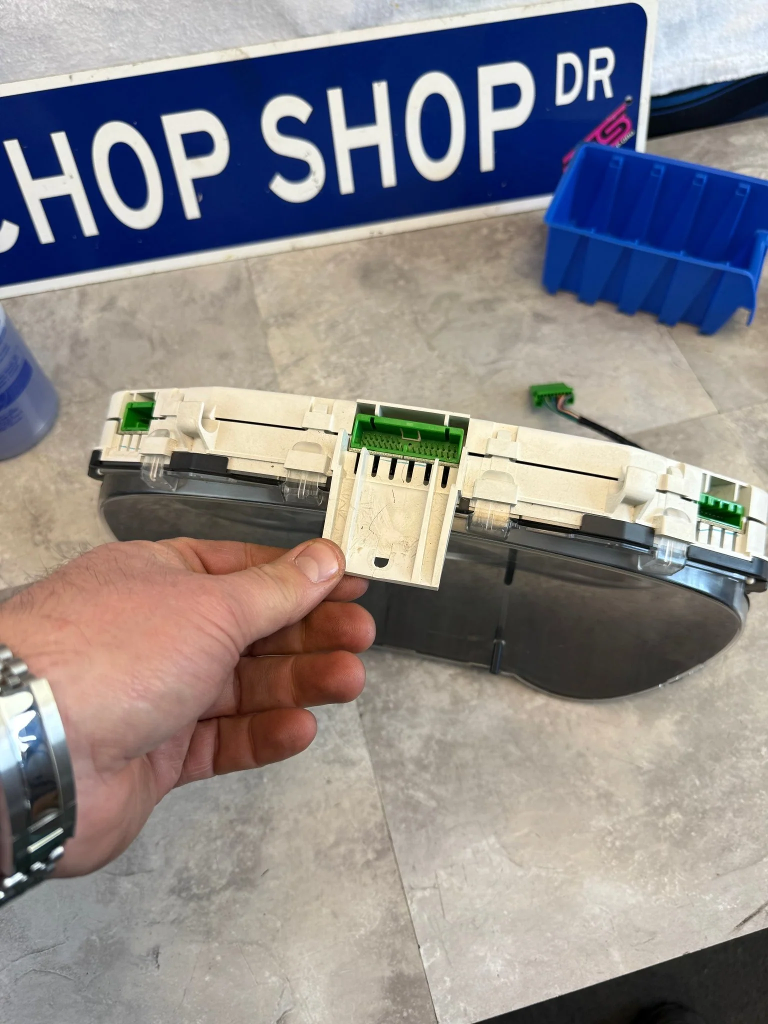 OEM STi gauge cluster 2004 Subaru w/ dccd & opening ceromony & shift Indicator ( wrx swap ) - Image 5