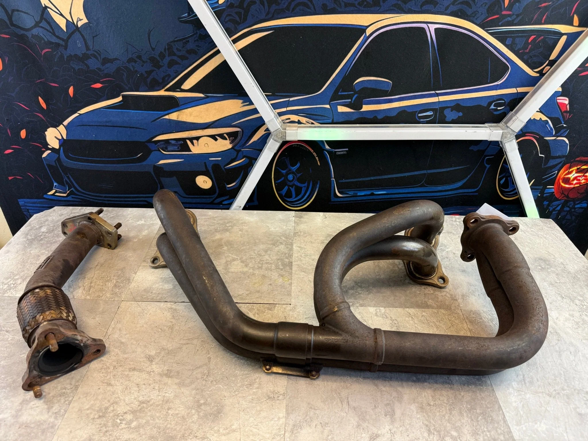 TOMEI Equal Length Header Subaru STi/WRX 3-Bolt Exhaust Manifold/UP - Image 11