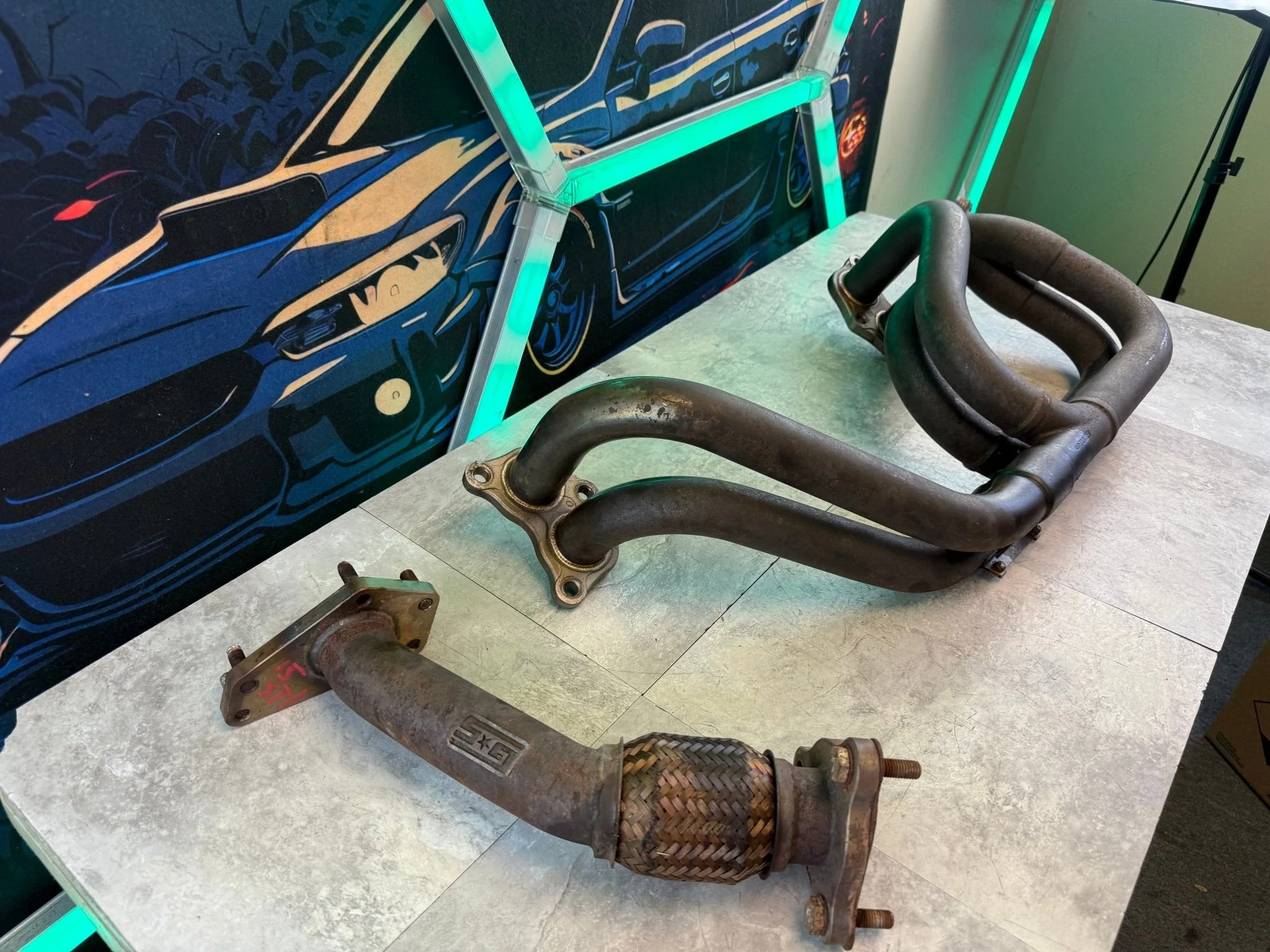 TOMEI Equal Length Header Subaru STi/WRX 3-Bolt Exhaust Manifold/UP - Image 9