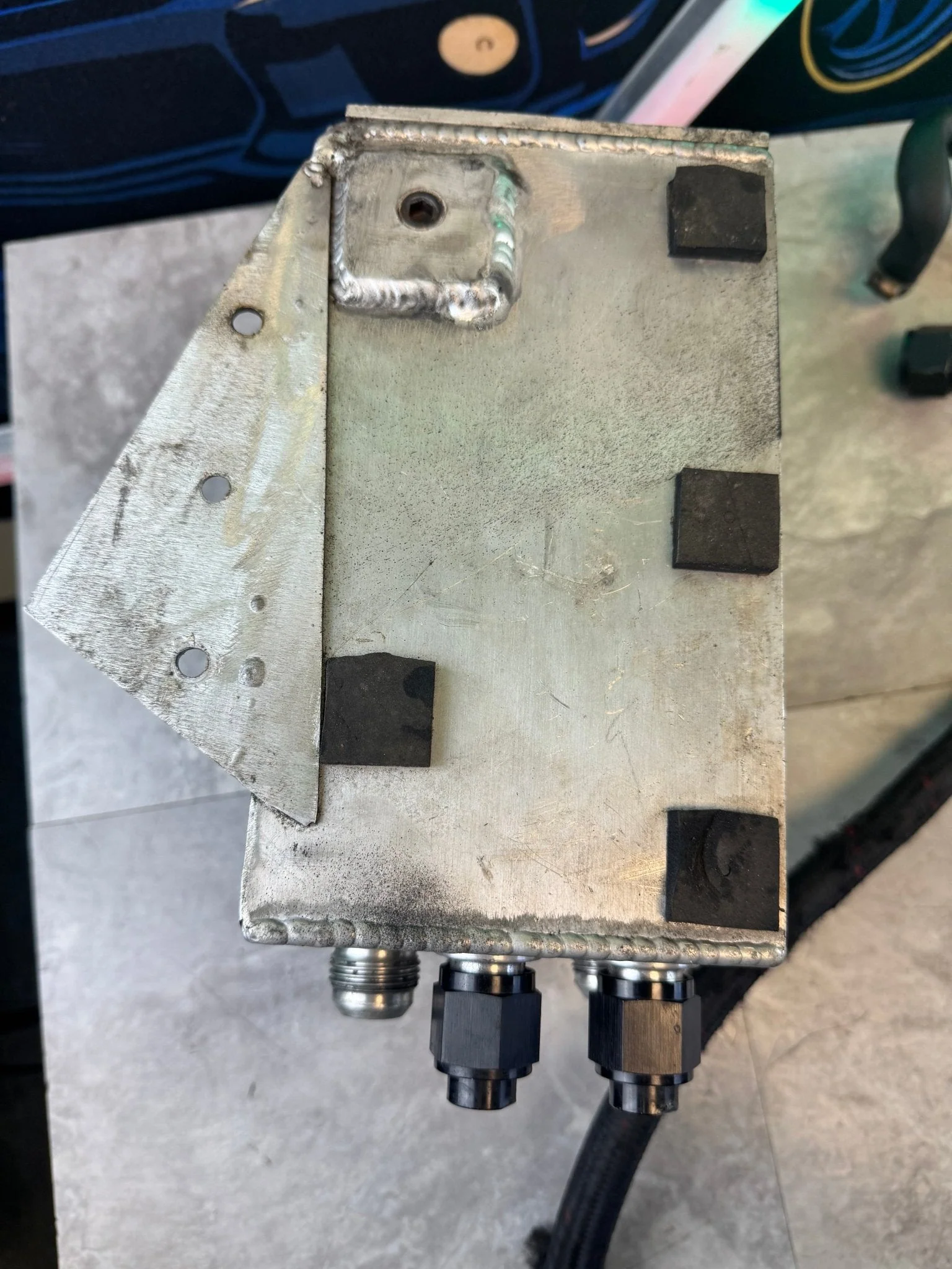 Custom PCV System Oil Catch Can Braided Lines Fittings - Image 8