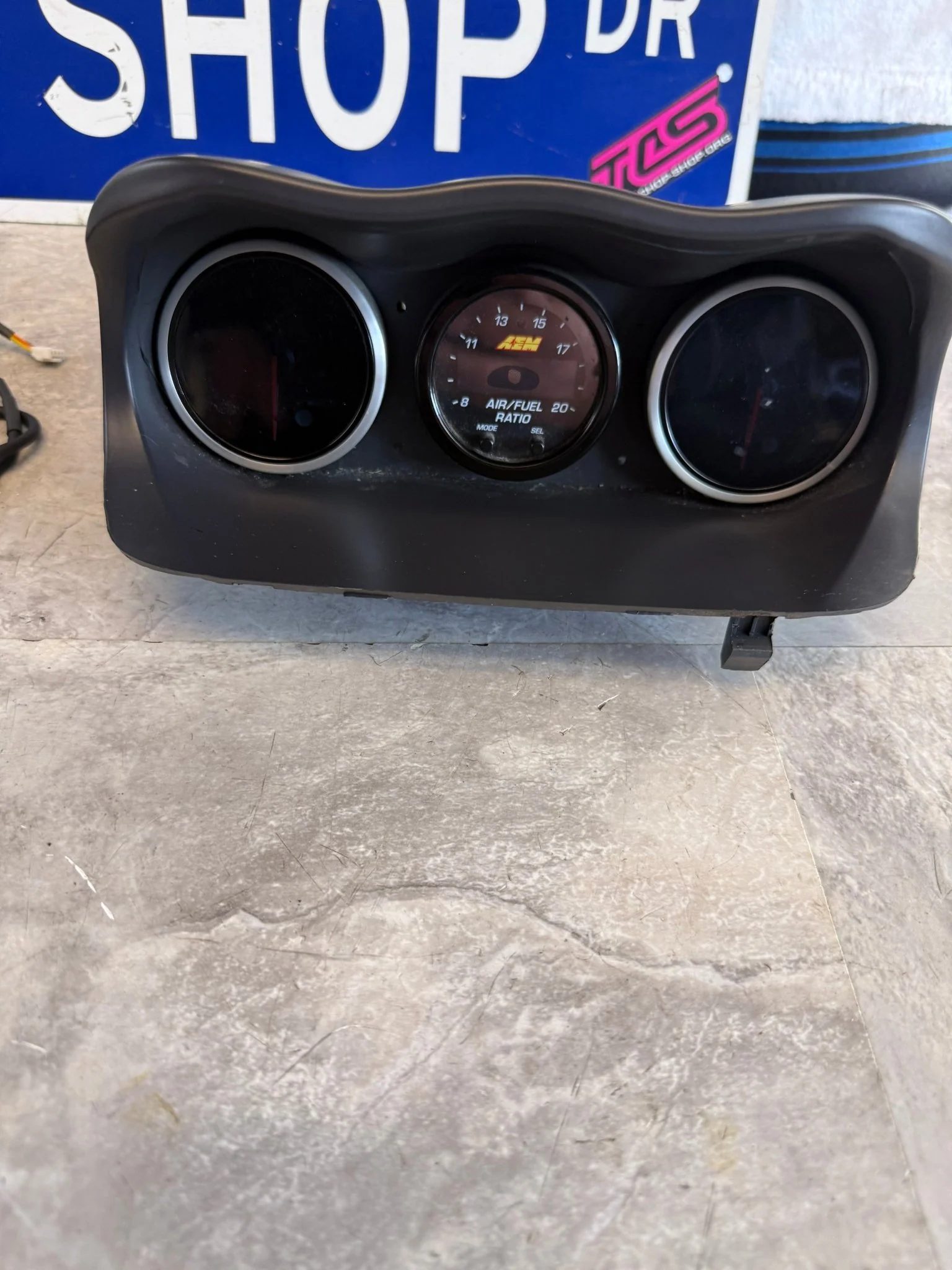 2002-2007 WRX & 04-07 SUBARU STi DEFI gauge set up kit triple clock ATI pod N5 - Image 15