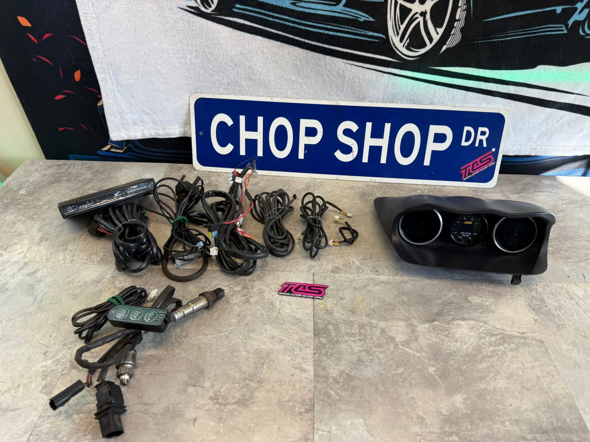 2002-2007 WRX & 04-07 SUBARU STi DEFI gauge set up kit triple clock ATI pod N5 - Image 16
