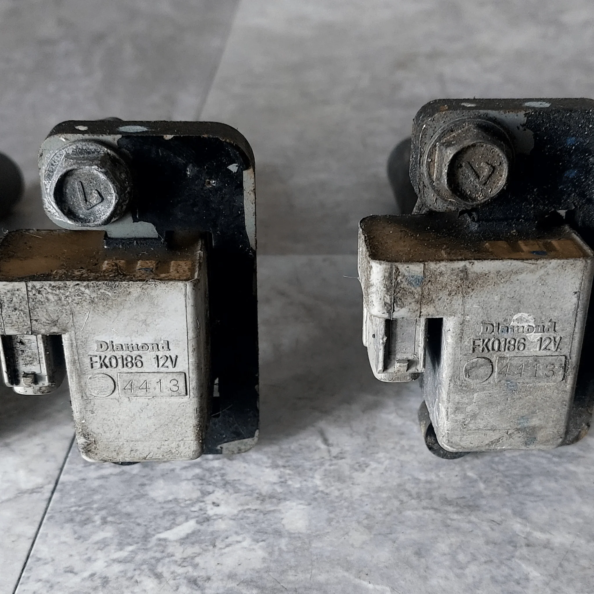 Diamond Electric FK0186 12V Ignition Coil OEM JDM Lot of 4 B2 - Image 4