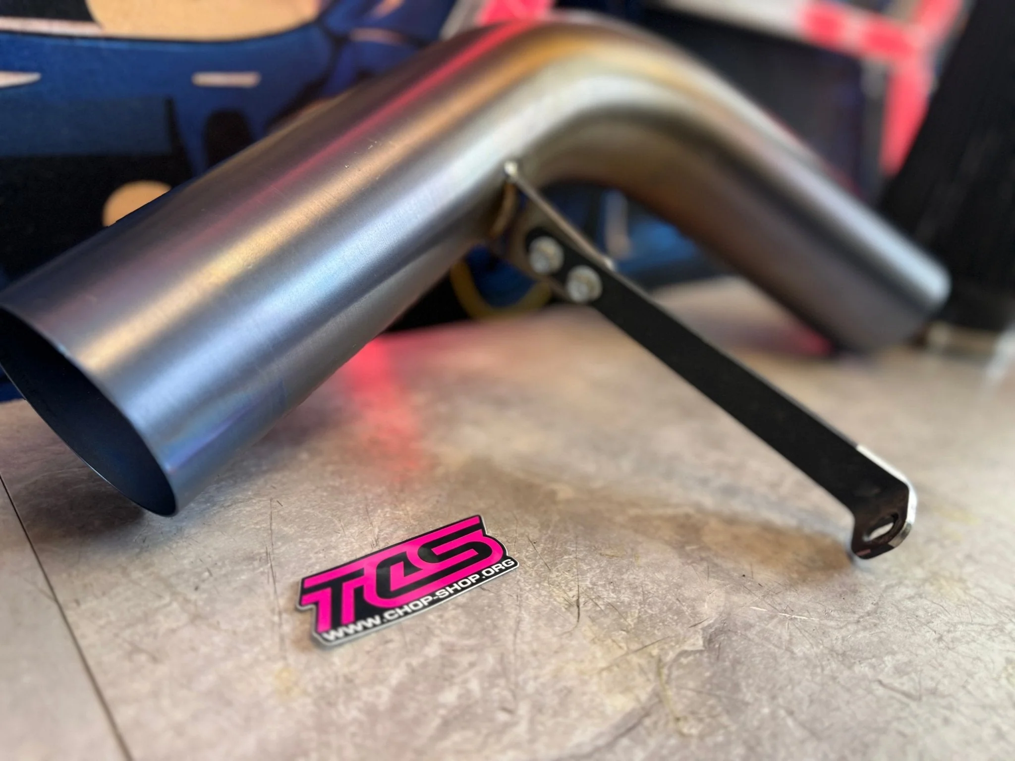 ETS brushed TI titanium cold air intake SD speed density Subaru 15-21 STi ej257