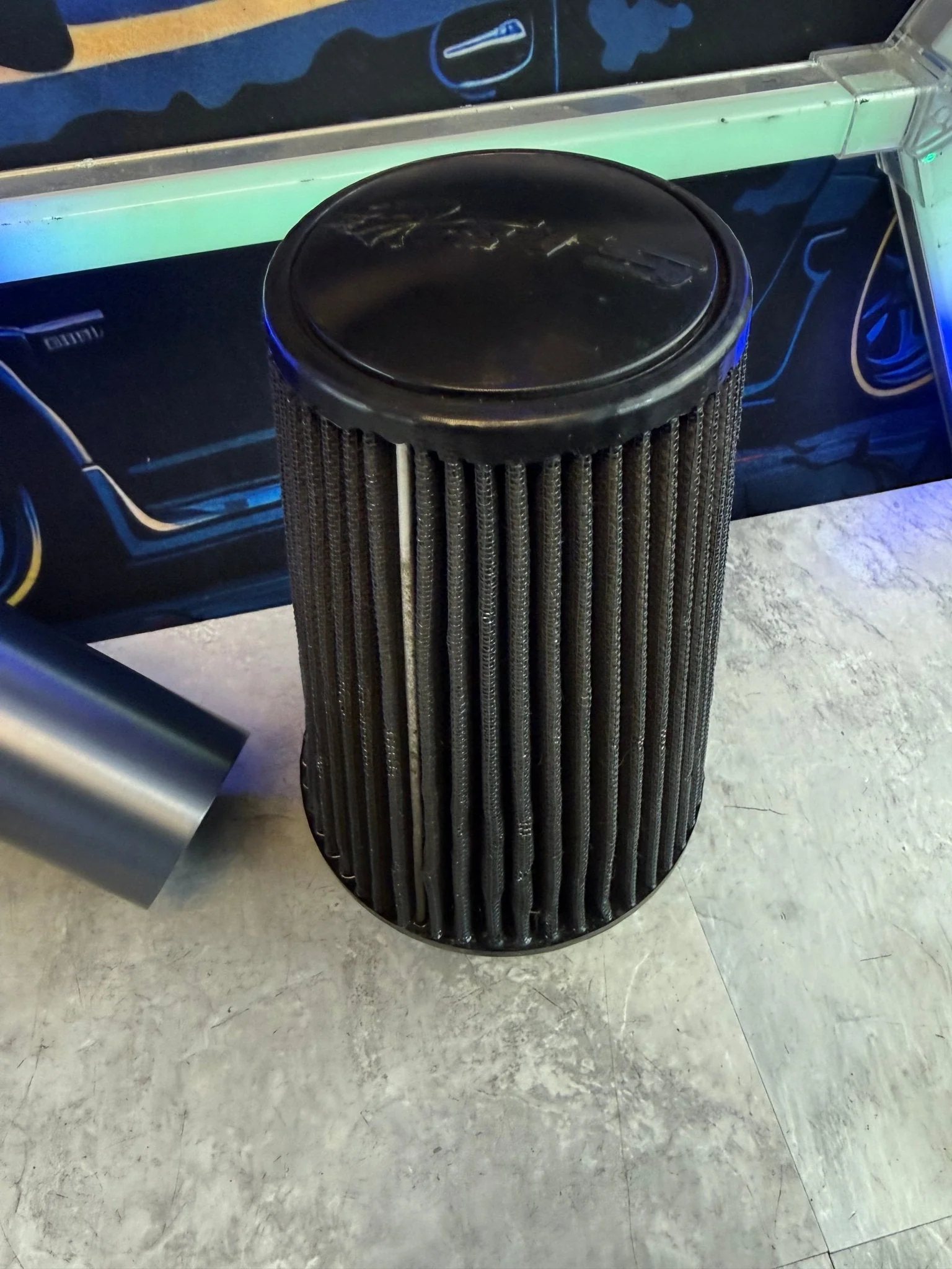 ETS brushed TI titanium cold air intake SD speed density Subaru 15-21 STi ej257 - Image 3