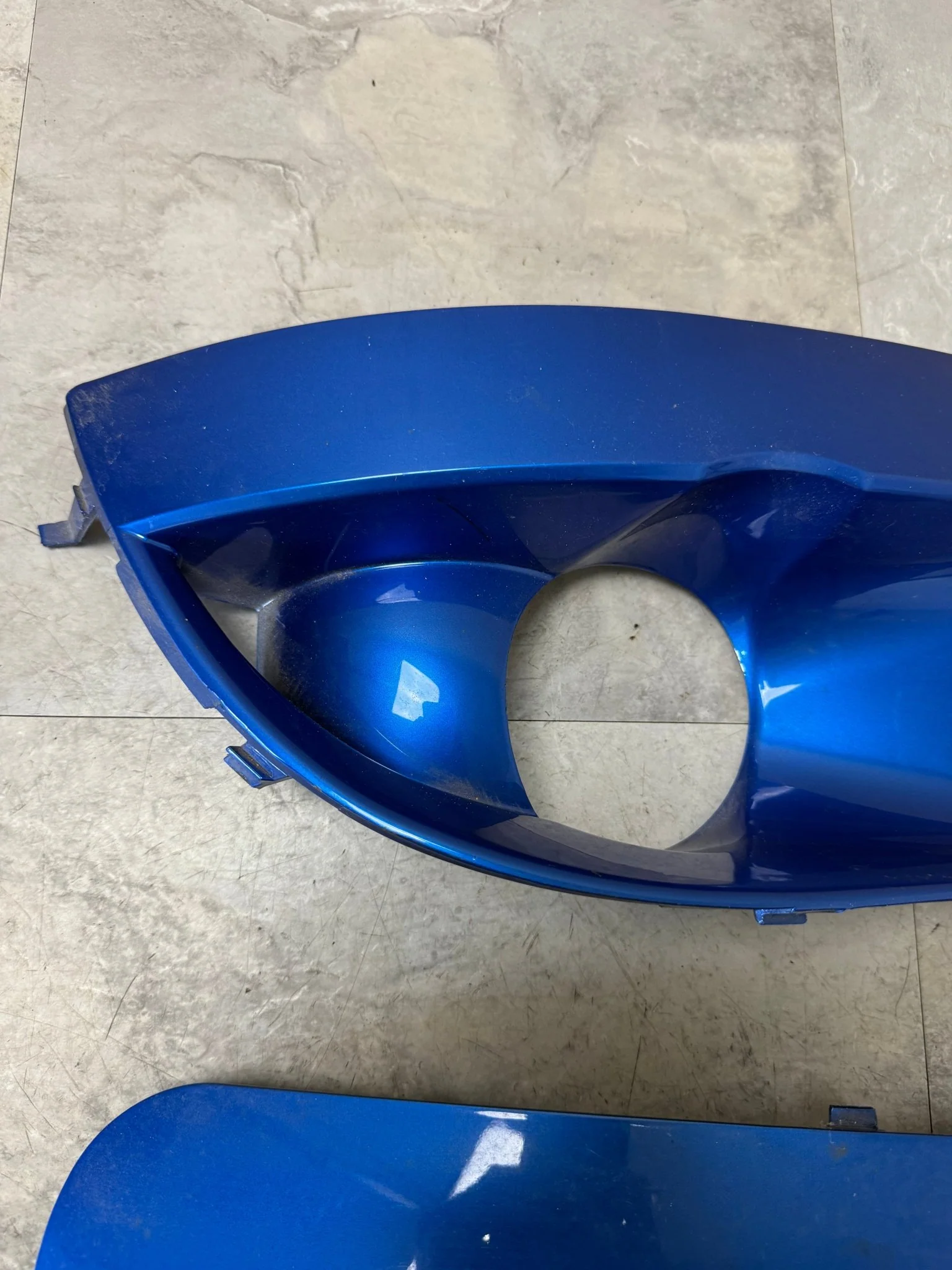 2004-2005 Subaru Impreza WRX STi Fog Light Bumper Bezel - Image 5