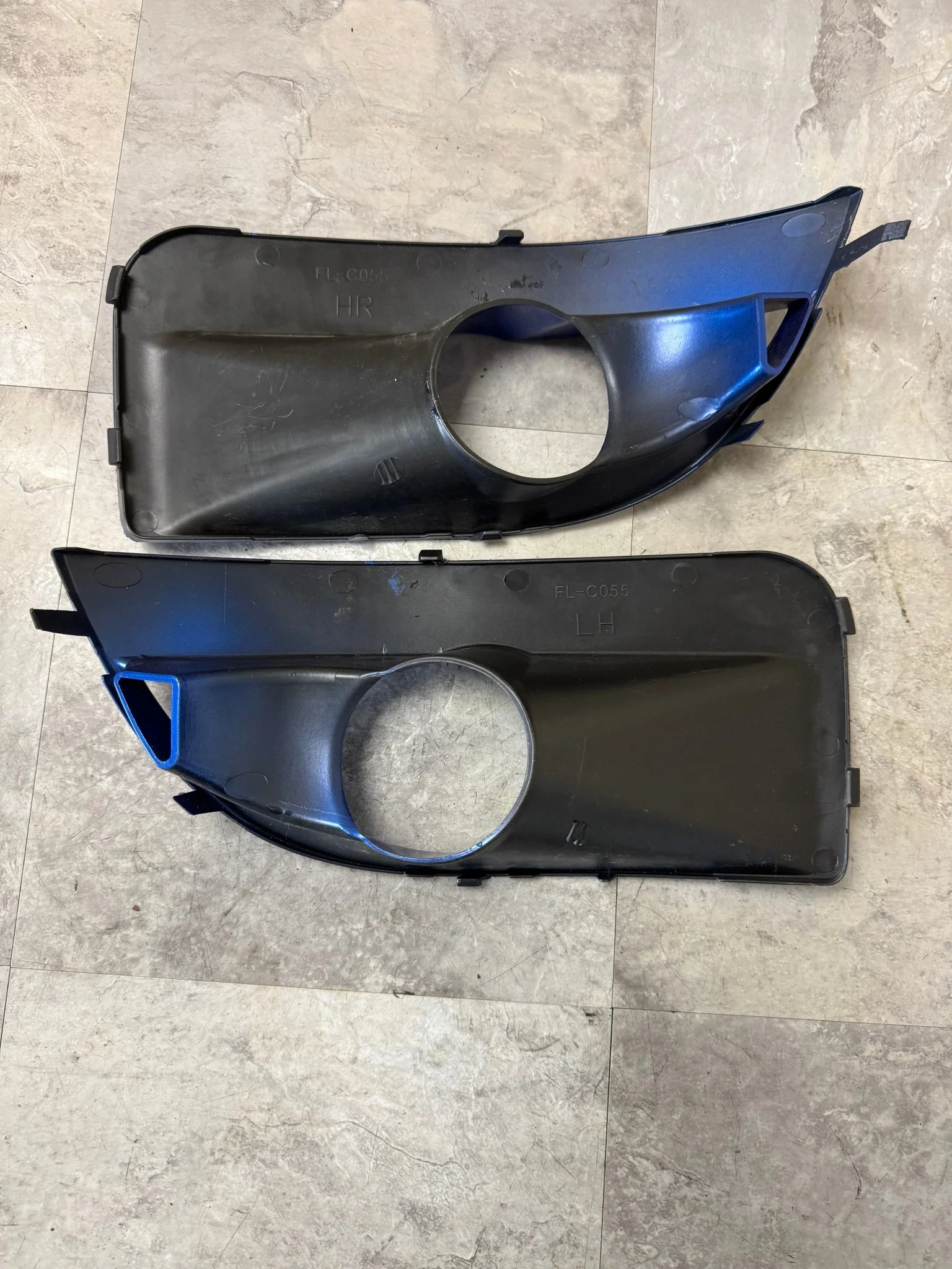 2004-2005 Subaru Impreza WRX STi Fog Light Bumper Bezel - Image 6