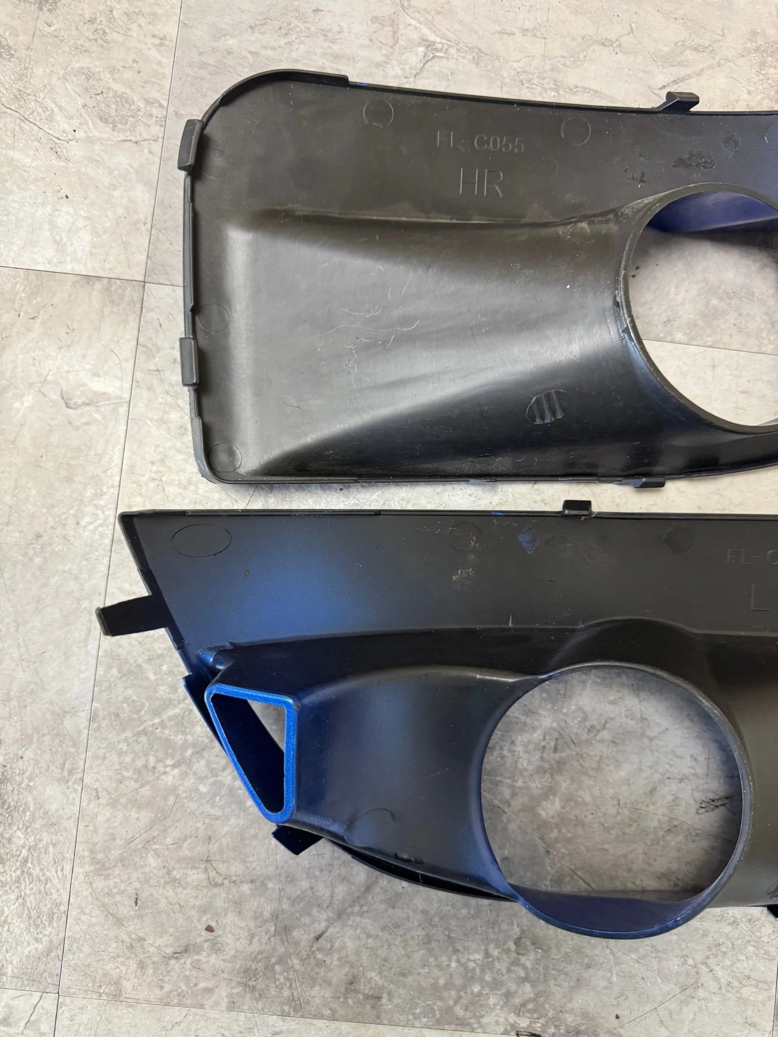 2004-2005 Subaru Impreza WRX STi Fog Light Bumper Bezel - Image 7