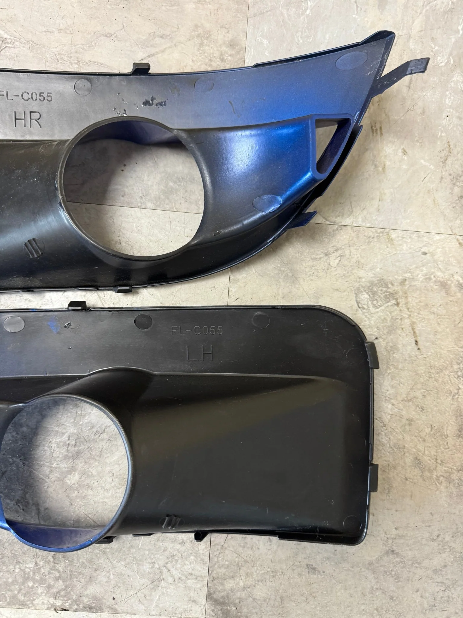 2004-2005 Subaru Impreza WRX STi Fog Light Bumper Bezel - Image 8