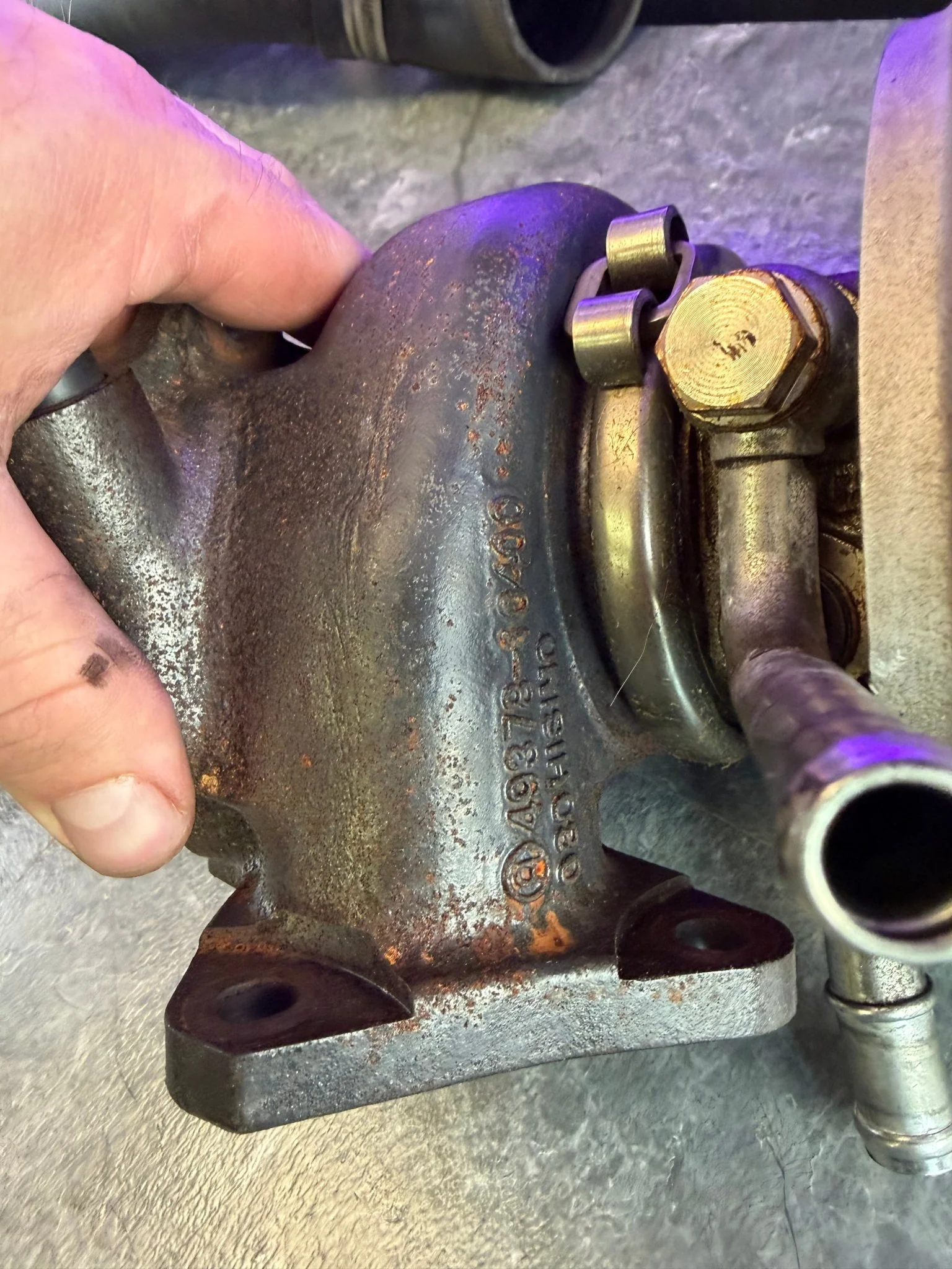 FP BLUE โ core โ turbo charger Subaru STi & wrx 84 mm FAP cover JOURNAL BEARING WELDED BILLET - Image 3