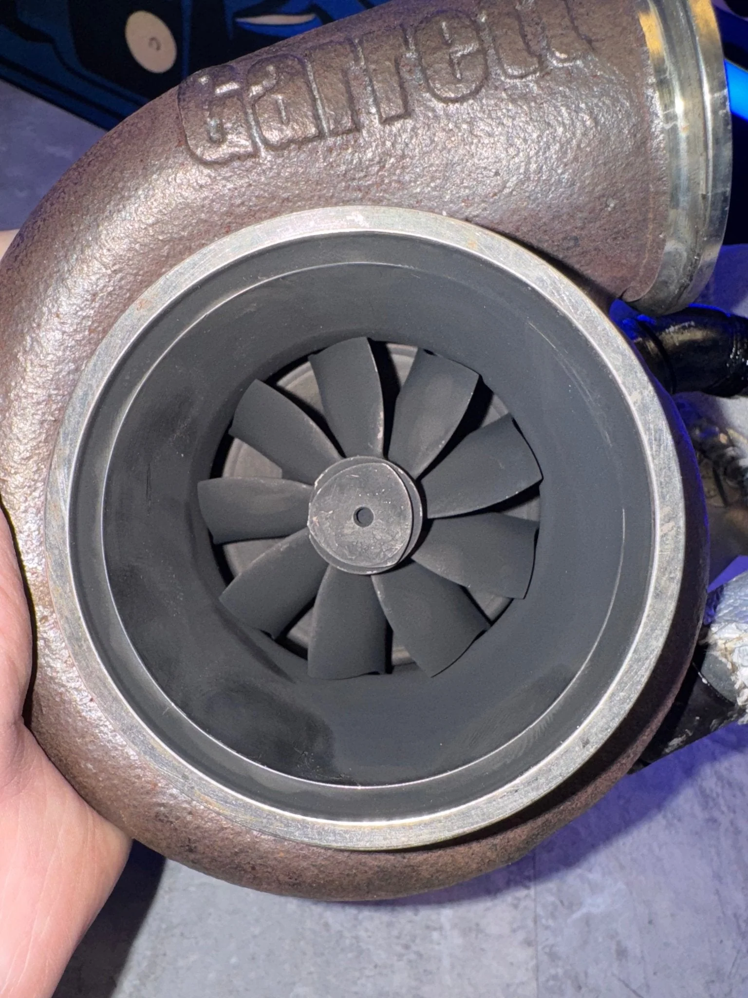 Garrett GEN2 66mm Billet Compressor Wheel Ball Bearing V-band 900 HP Capability - Image 12