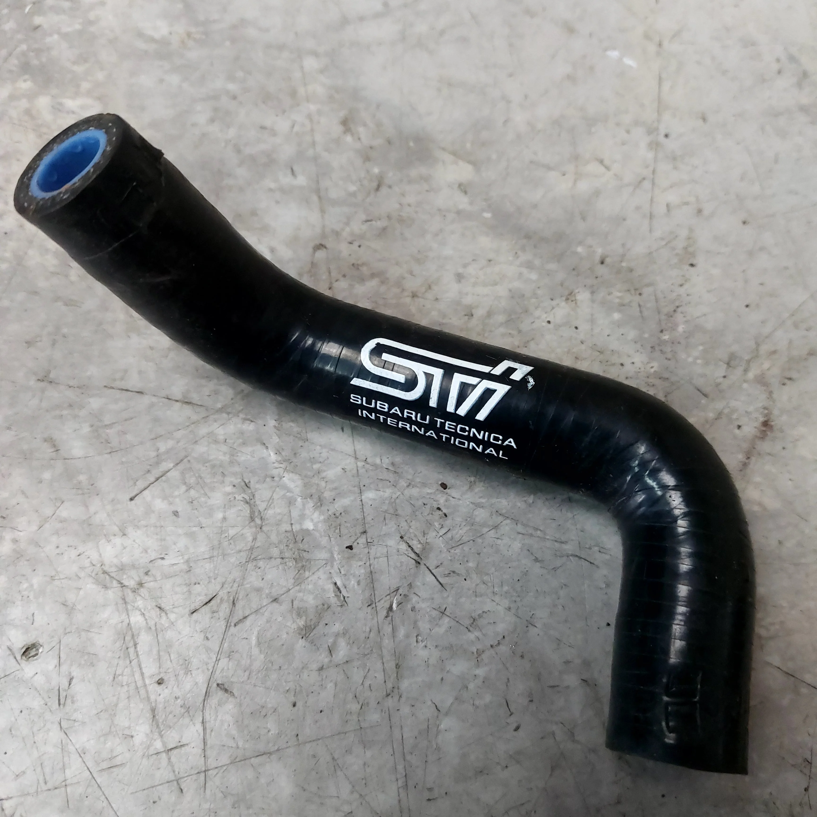 2004-2007 Subaru STi Impreza WRX Genuine Silicone Hose Turbo Coolant Auxiliary Coolant Line K2-c