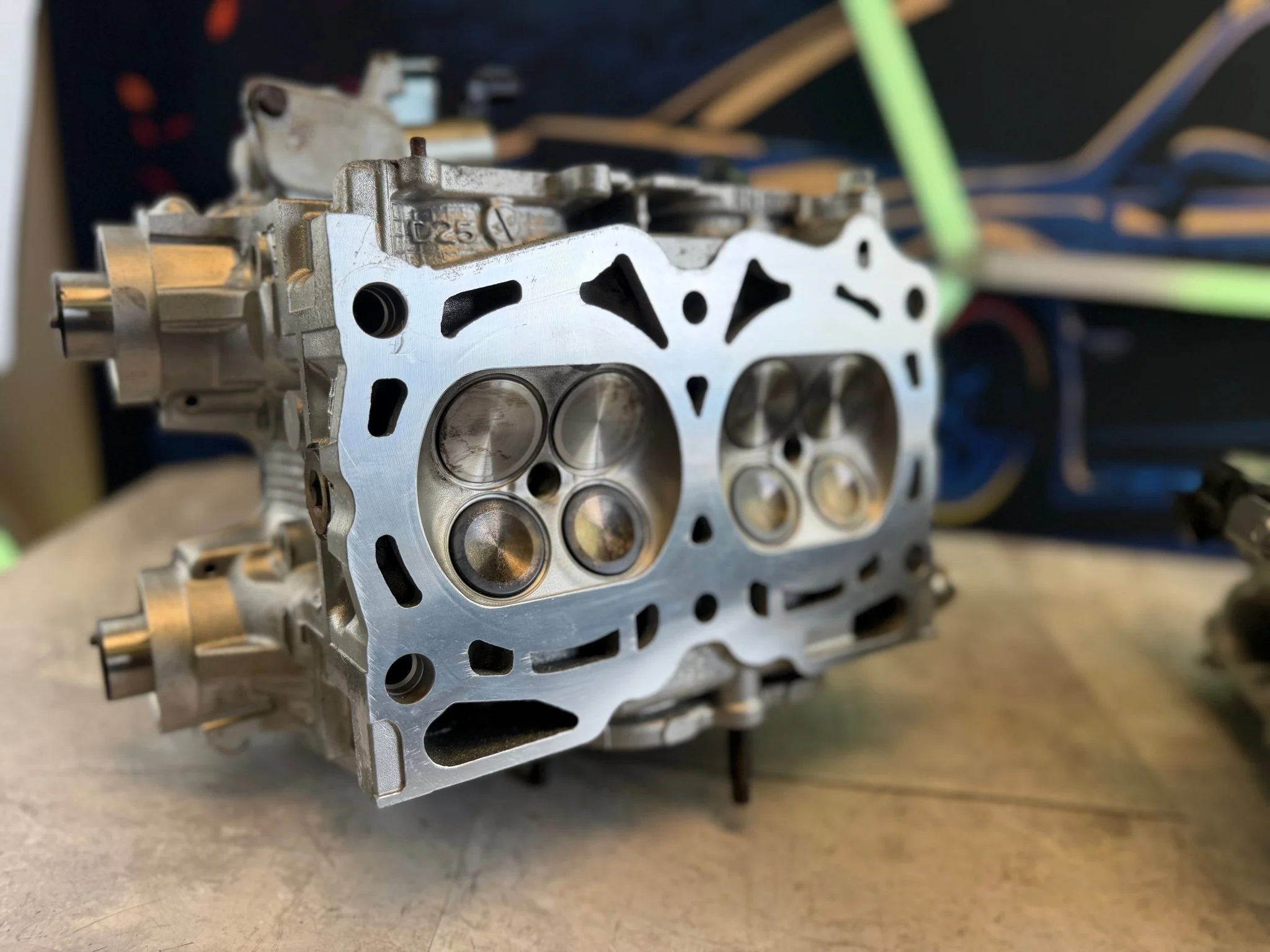 HEAD GAMES built & cammed Subaru wrx & STi cylinder heads SAVCS d25 ej255 ej257 BC 276 GSC - Image 15